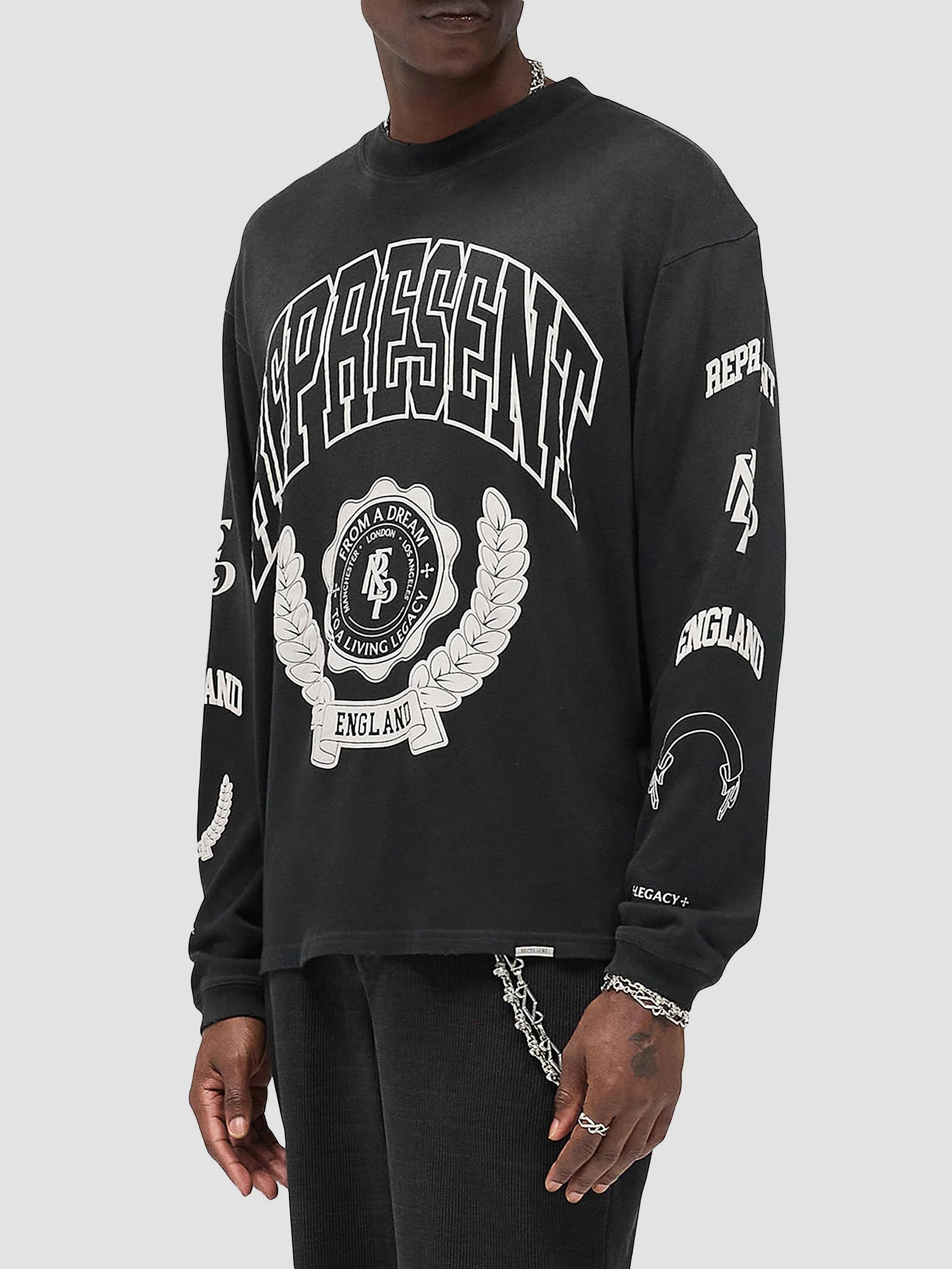 REPRESENT Legacy Crest Long-Sleeve Shirt | Saks Fifth Avenue