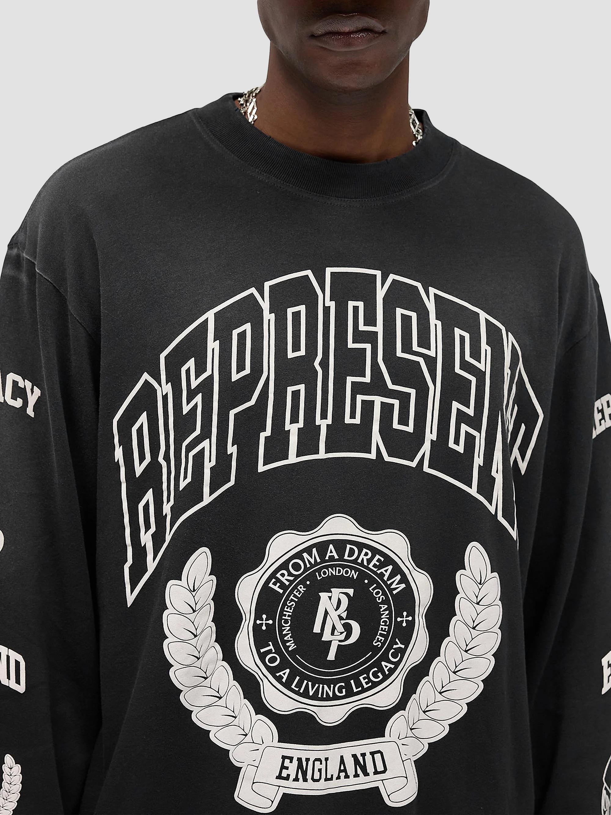 REPRESENT Legacy Crest Long-Sleeve Shirt | Saks Fifth Avenue
