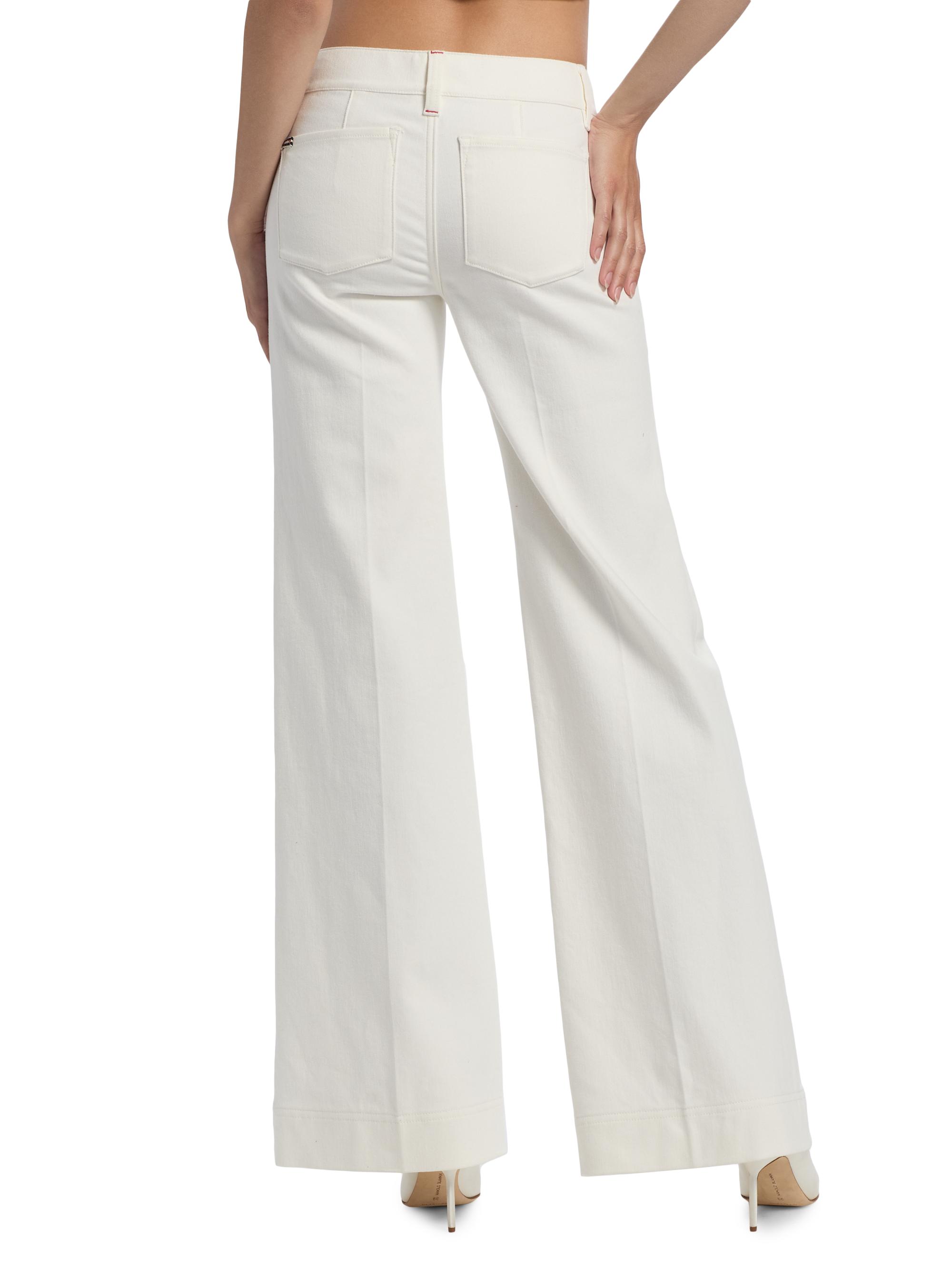 ALICE + OLIVIA Slay Heart Wide-Leg Jeans | Saks Fifth Avenue