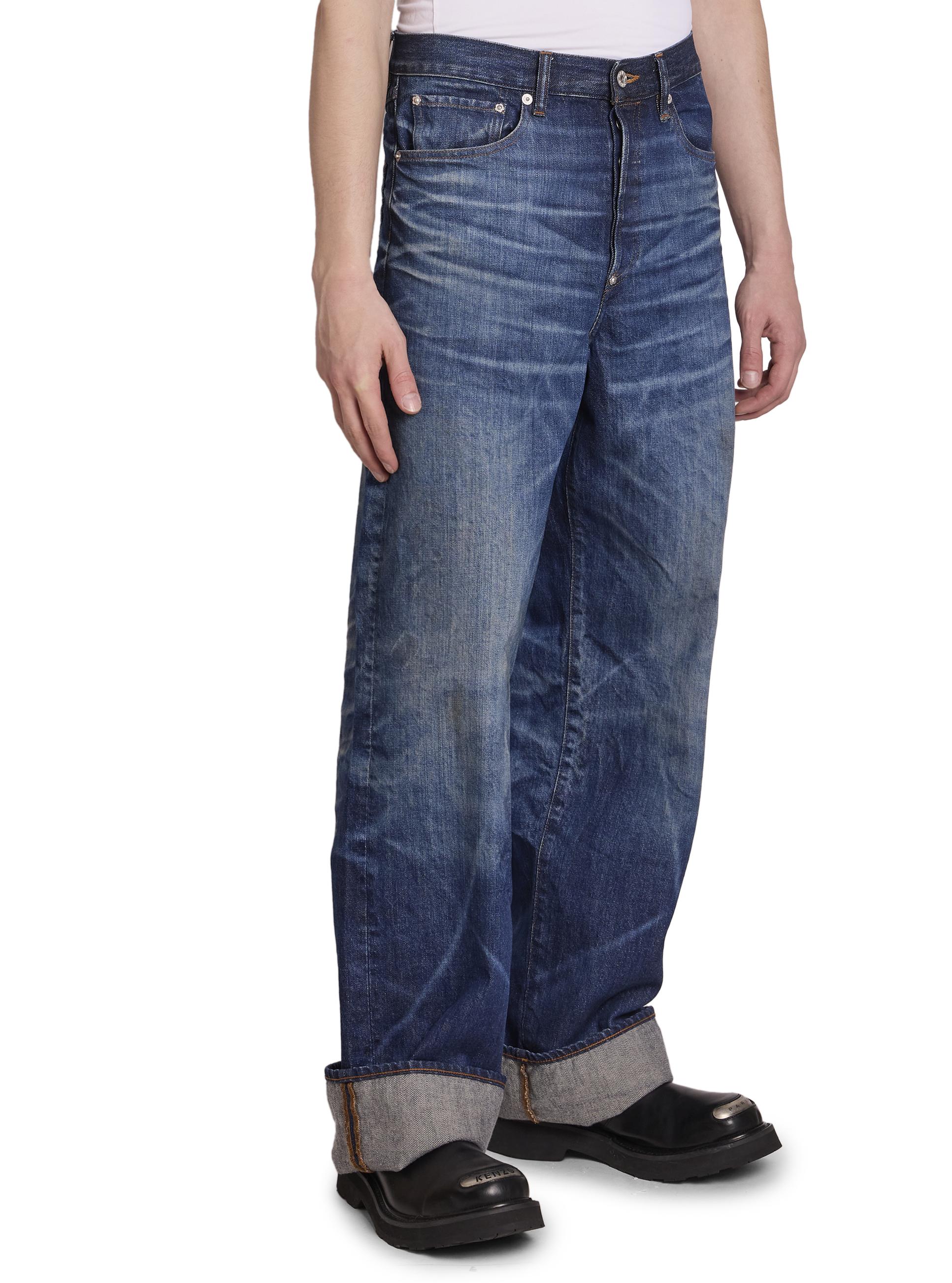 Kenzo Turn-Up Wide Jeans | Saks Fifth Avenue