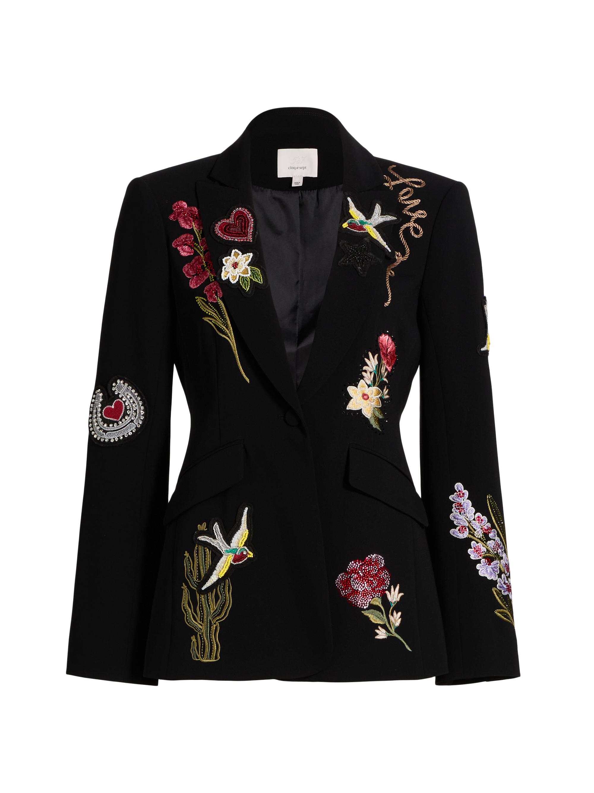 Amour Cheyenne Embroidered Blazer