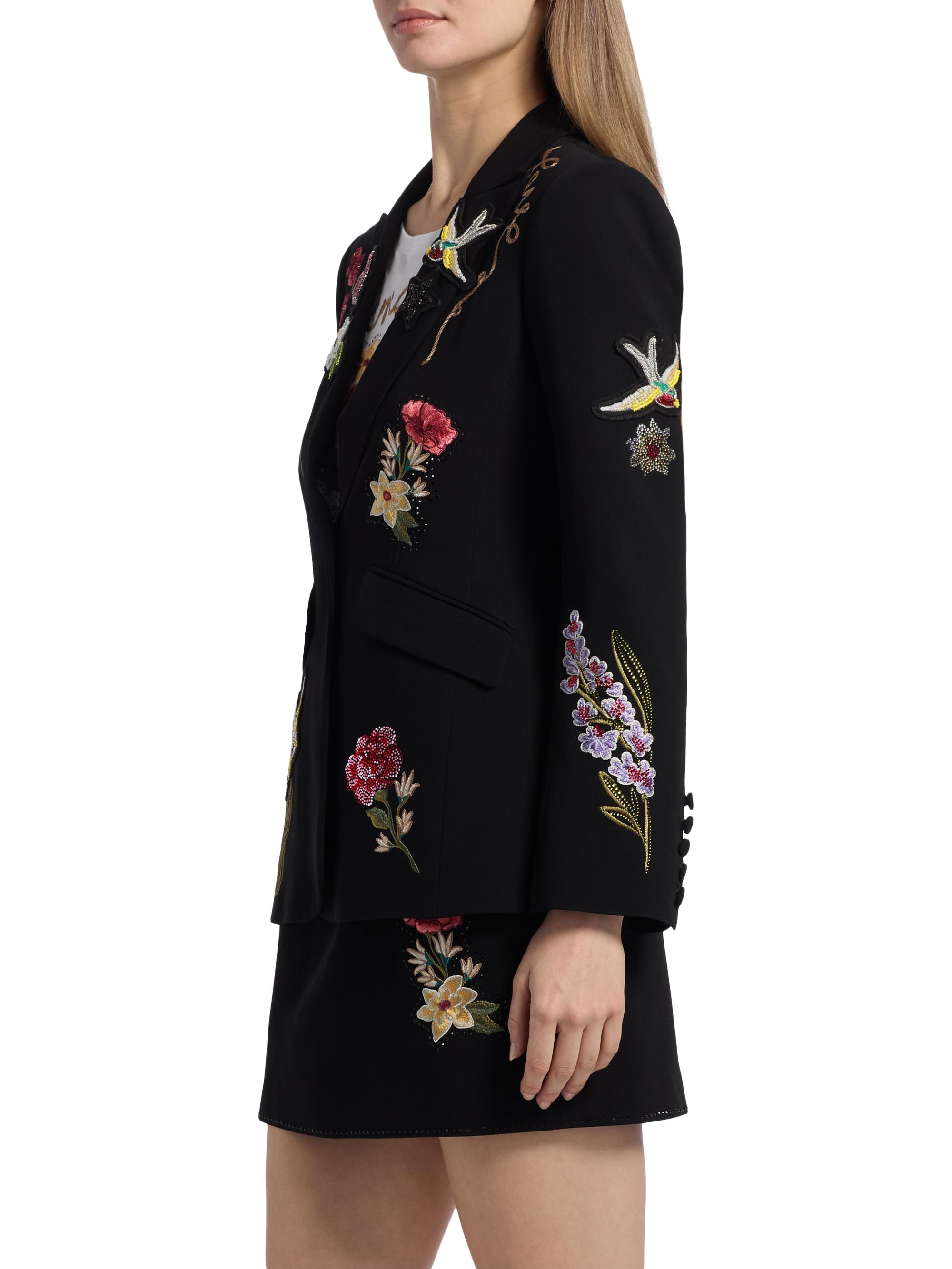 Cinq à Sept Amour Cheyenne Embroidered Blazer | Saks Fifth Avenue