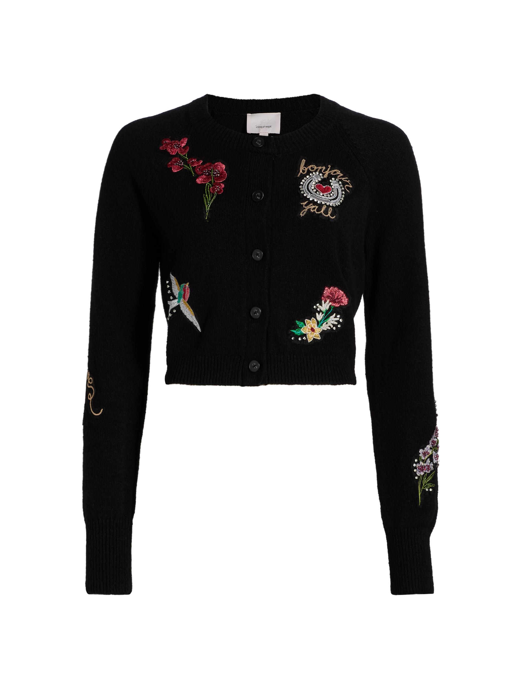 Acne Studios Klarus Lace Inset Cardigan | Saks Fifth Avenue