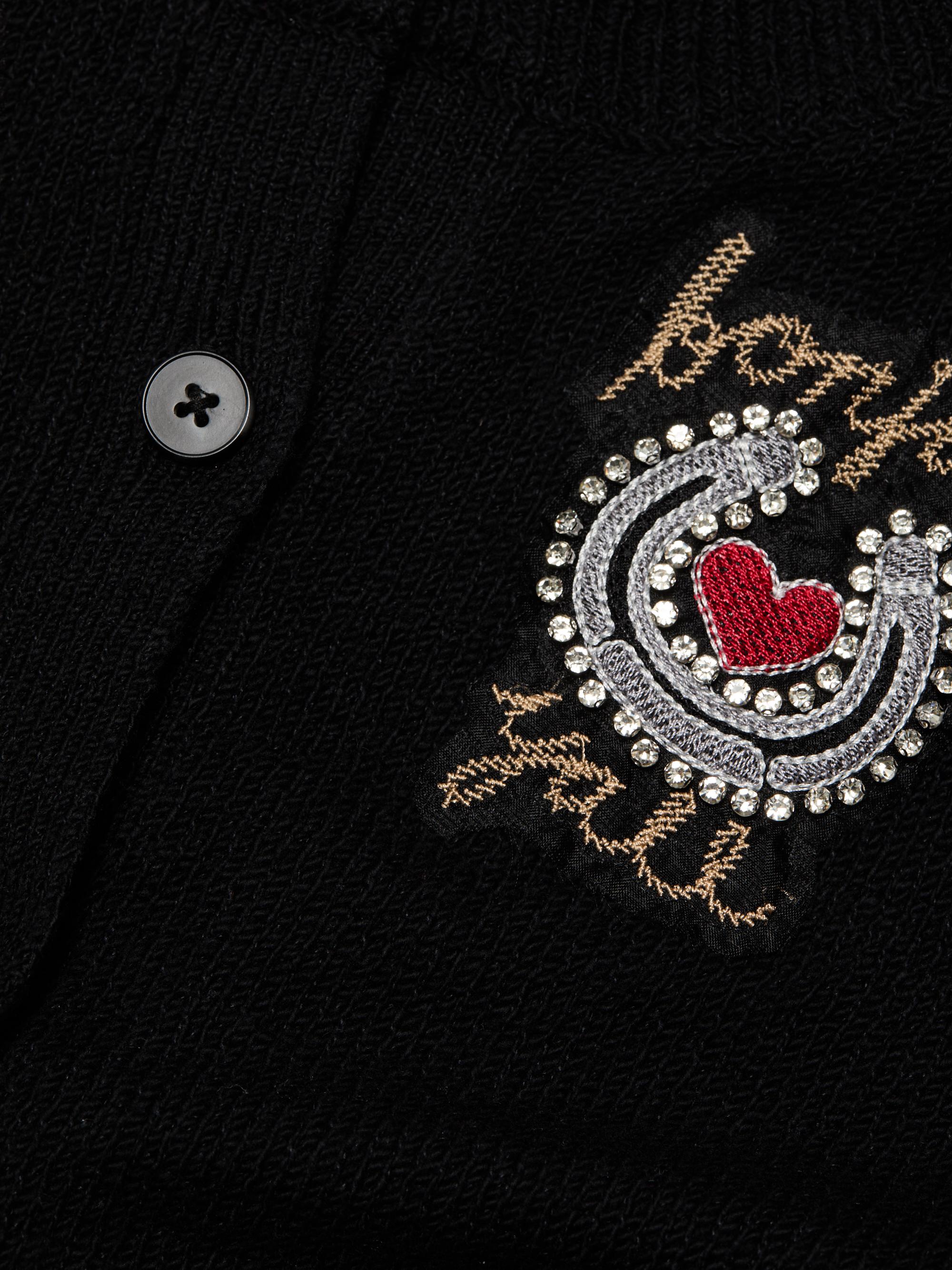ミ*ギ様 0 1☆SALSATION 新品ニットグローブ ☆サルセーション Cinq à Sept Amour Millie Embroidered Crop Cardigan | Saks Fifth Avenue