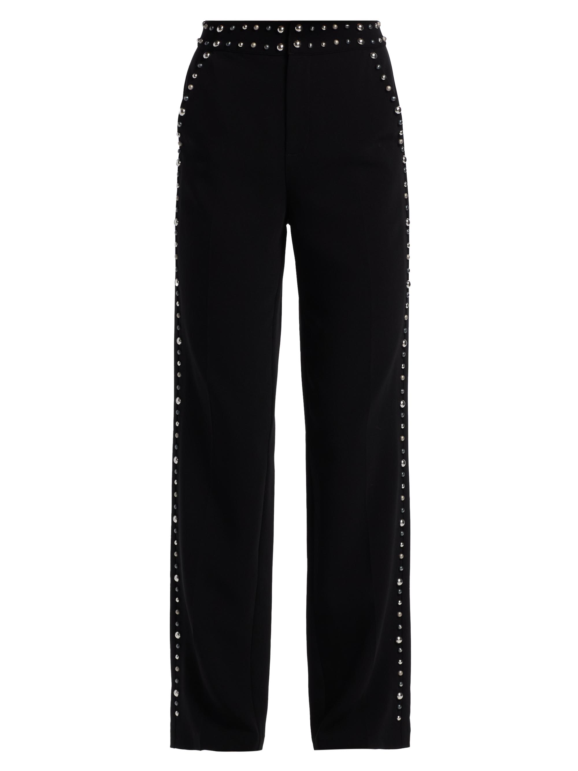 Cinq à Sept Kayle Sequined Denim Straight Pants | Saks Fifth Avenue