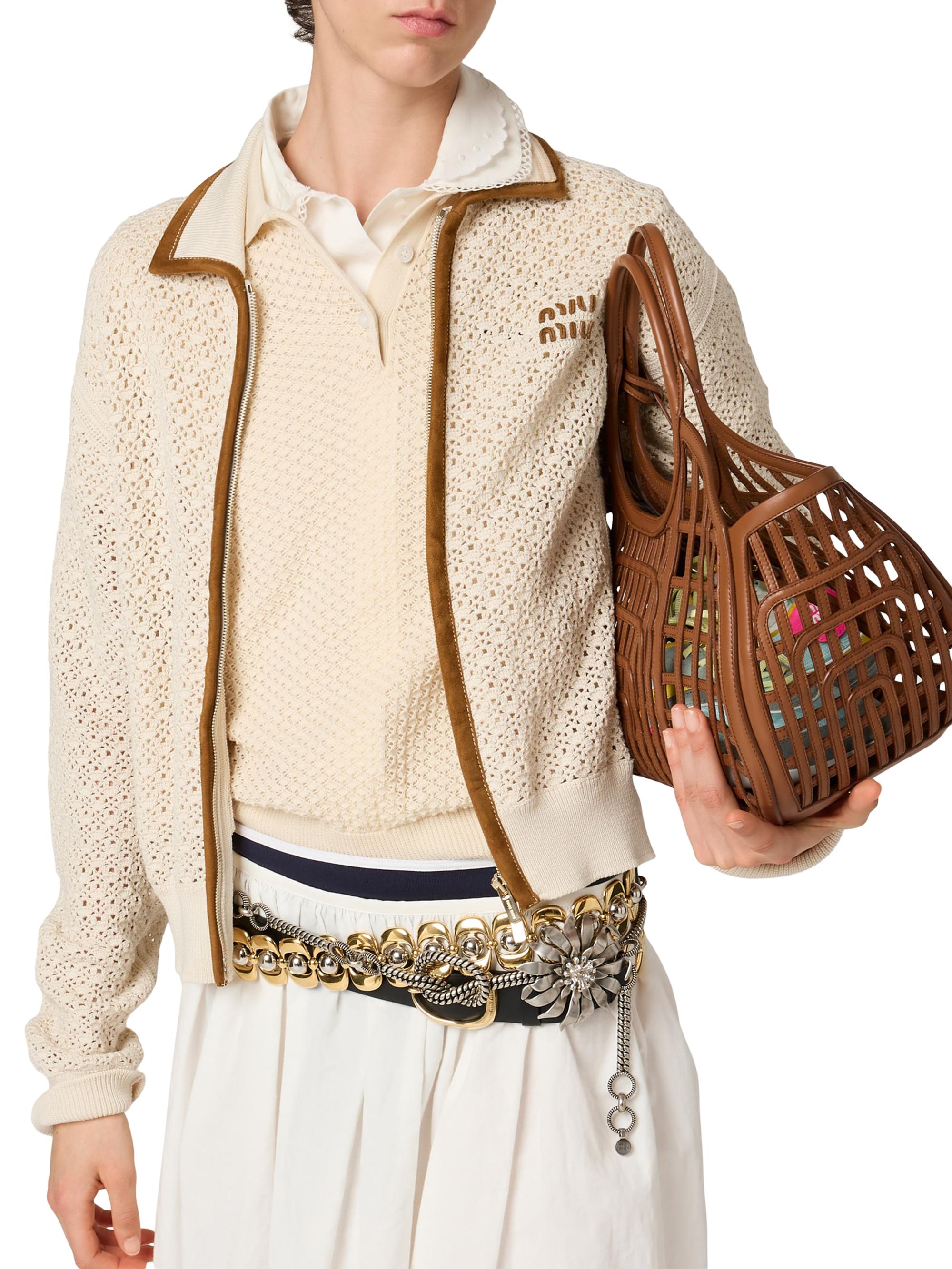 Miu Miu Cotton Polo Shirt | Saks Fifth Avenue