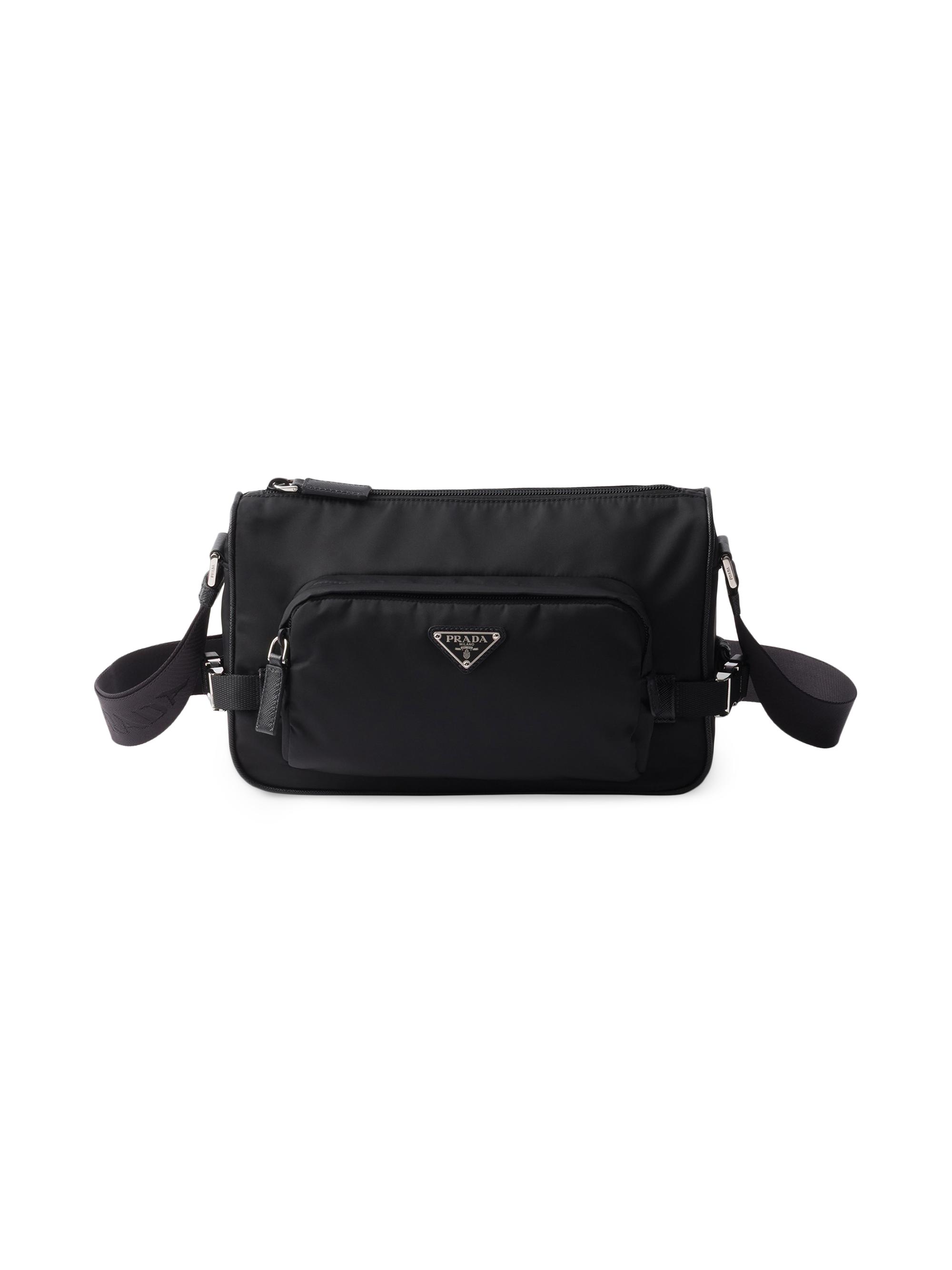Prada Re-Nylon And Saffiano Leather Shoulder Bag | Saks
