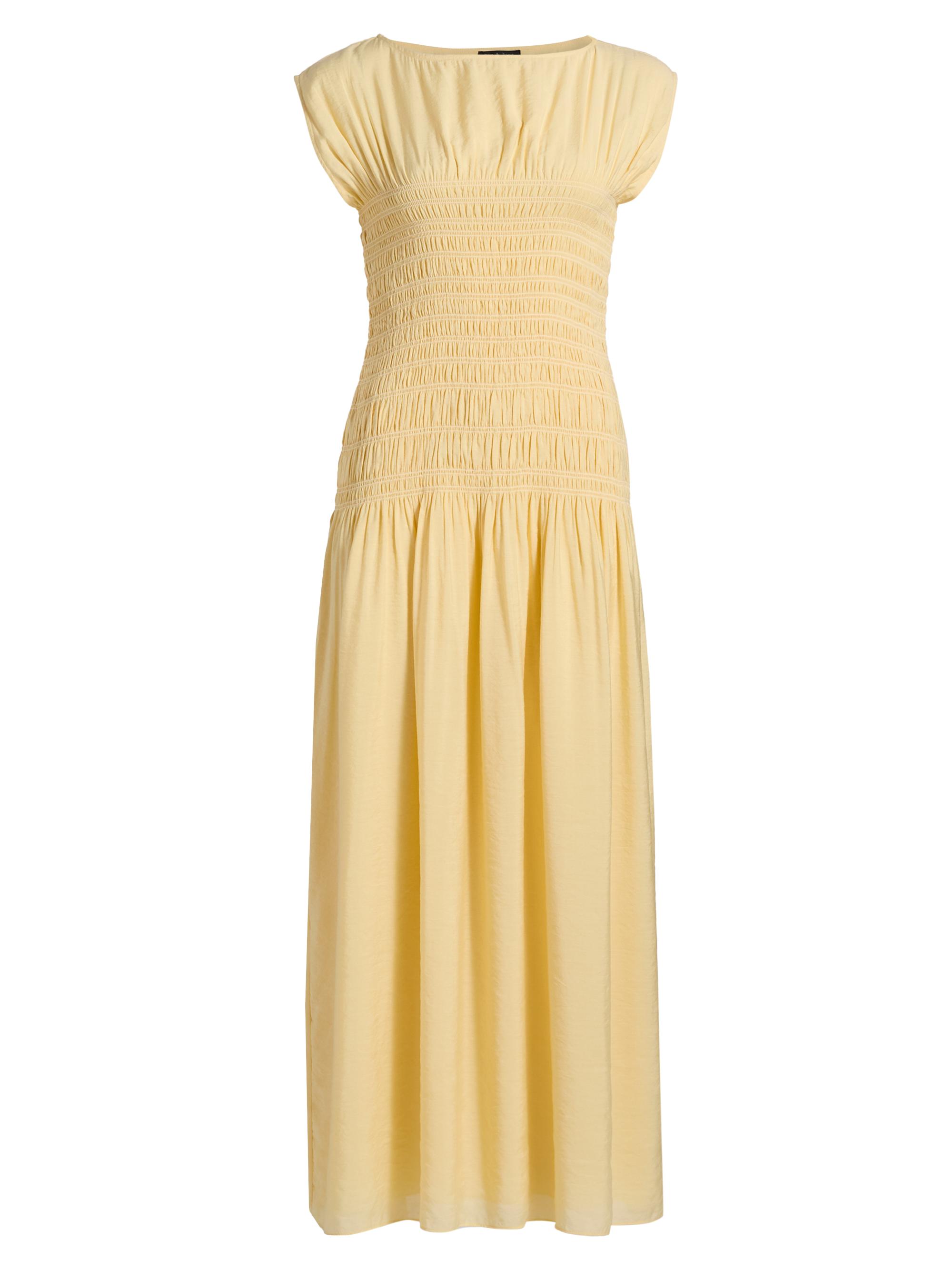 rag & bone Women's Skye Shirred Maxi Dress - Pale Gold