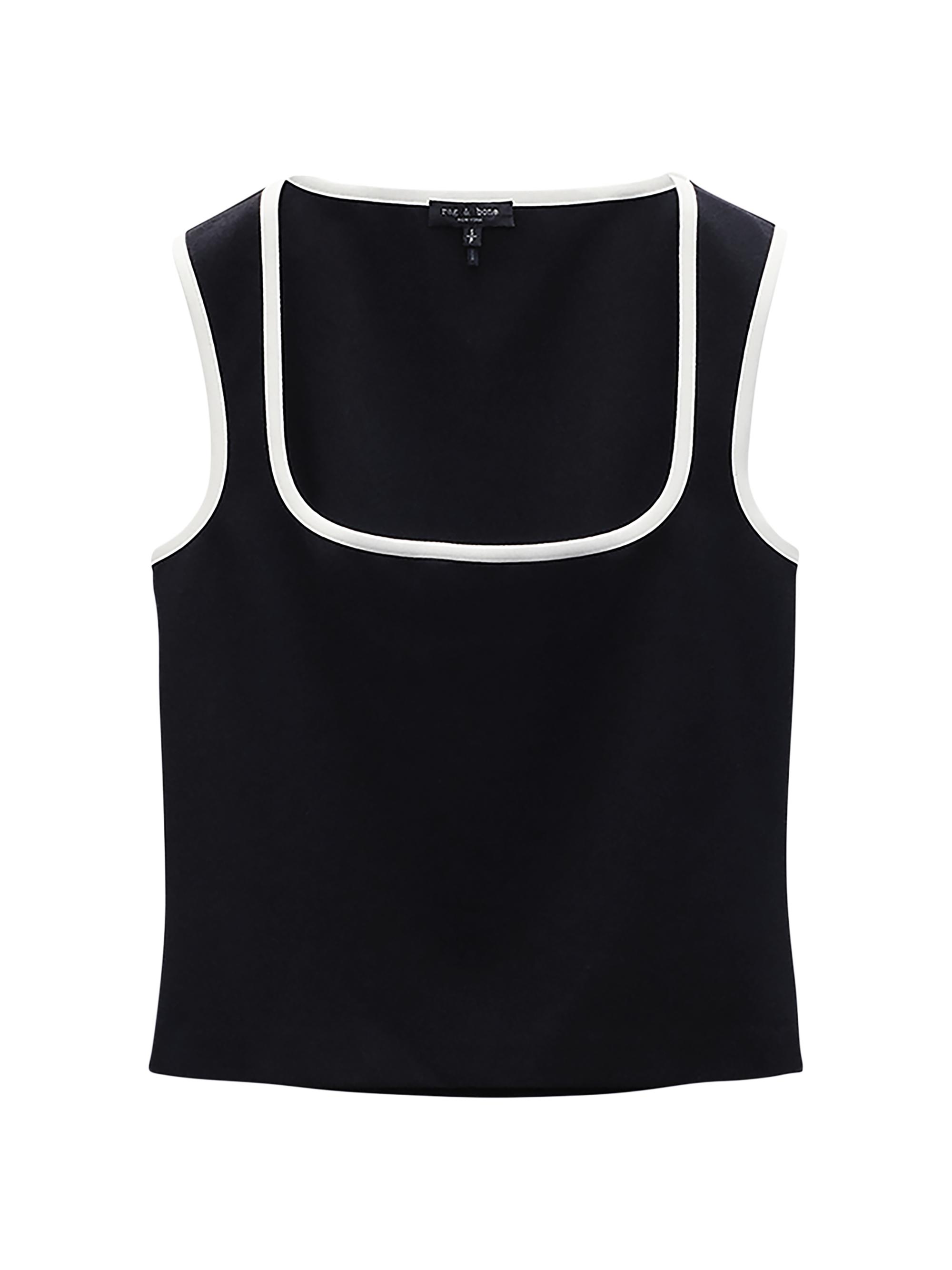 rag & bone Women's Irina Sport Tank Top - Black