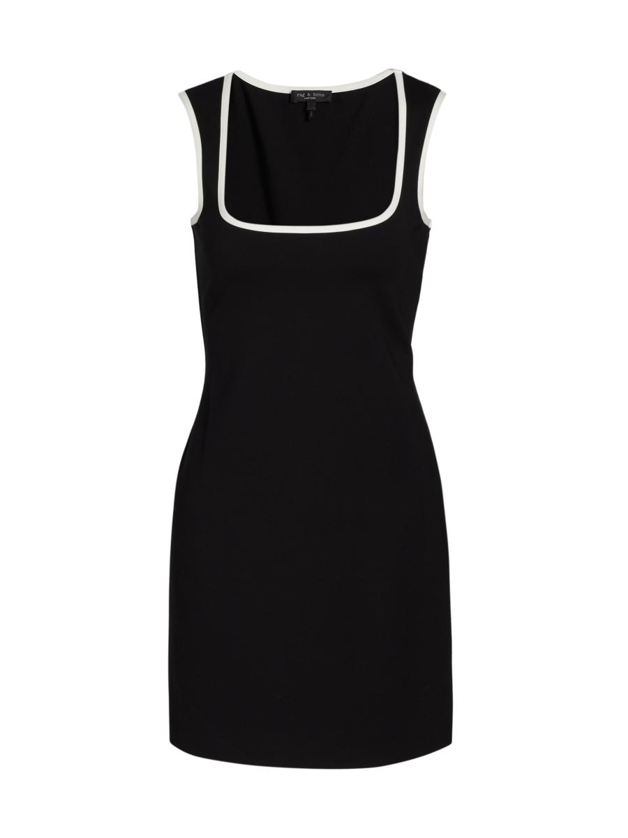 Rag & Bone Women's Irina Sport Minidress In Black