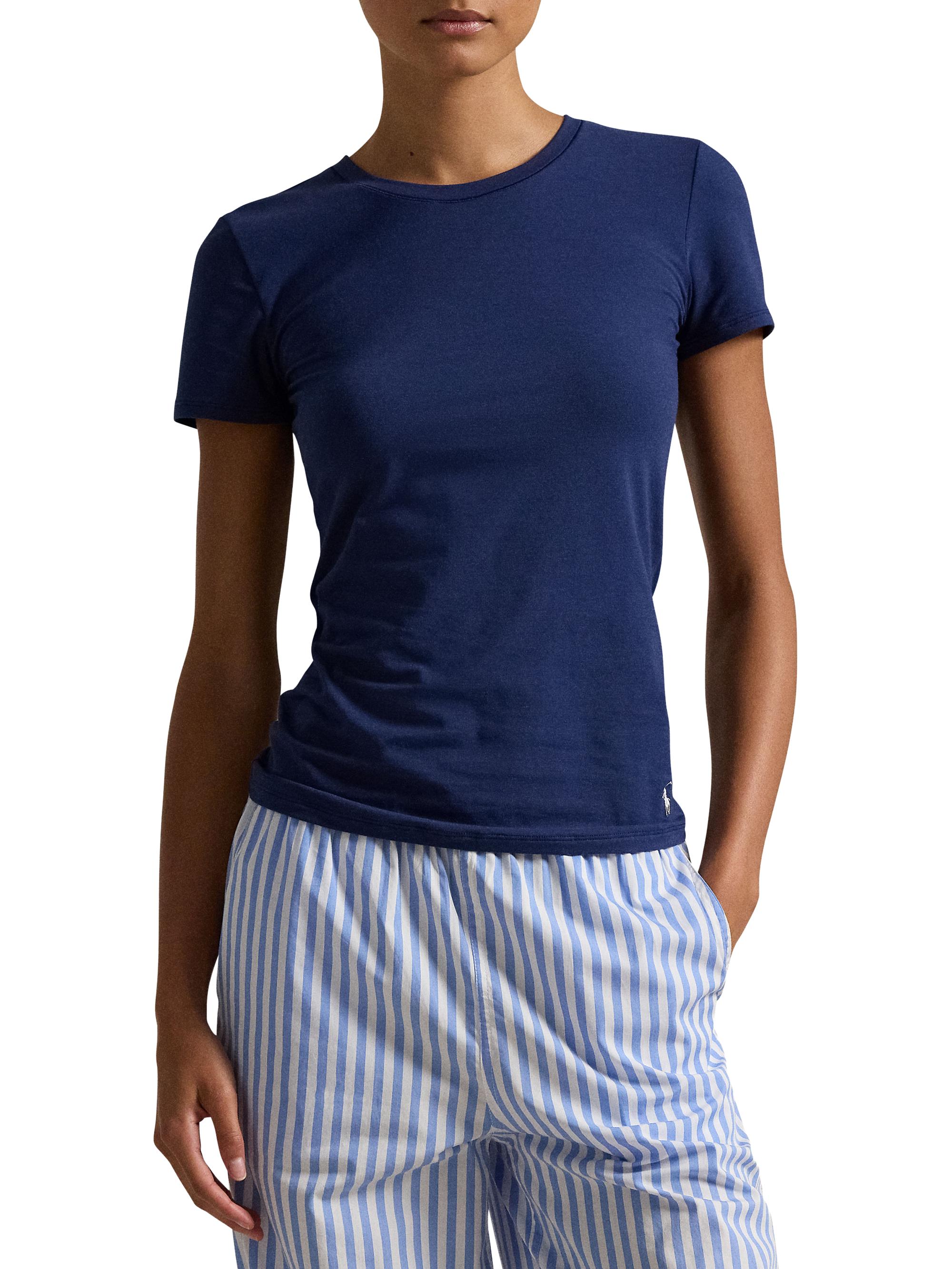 Polo Ralph Lauren Women's Stretch Cotton T-Shirt - Navy