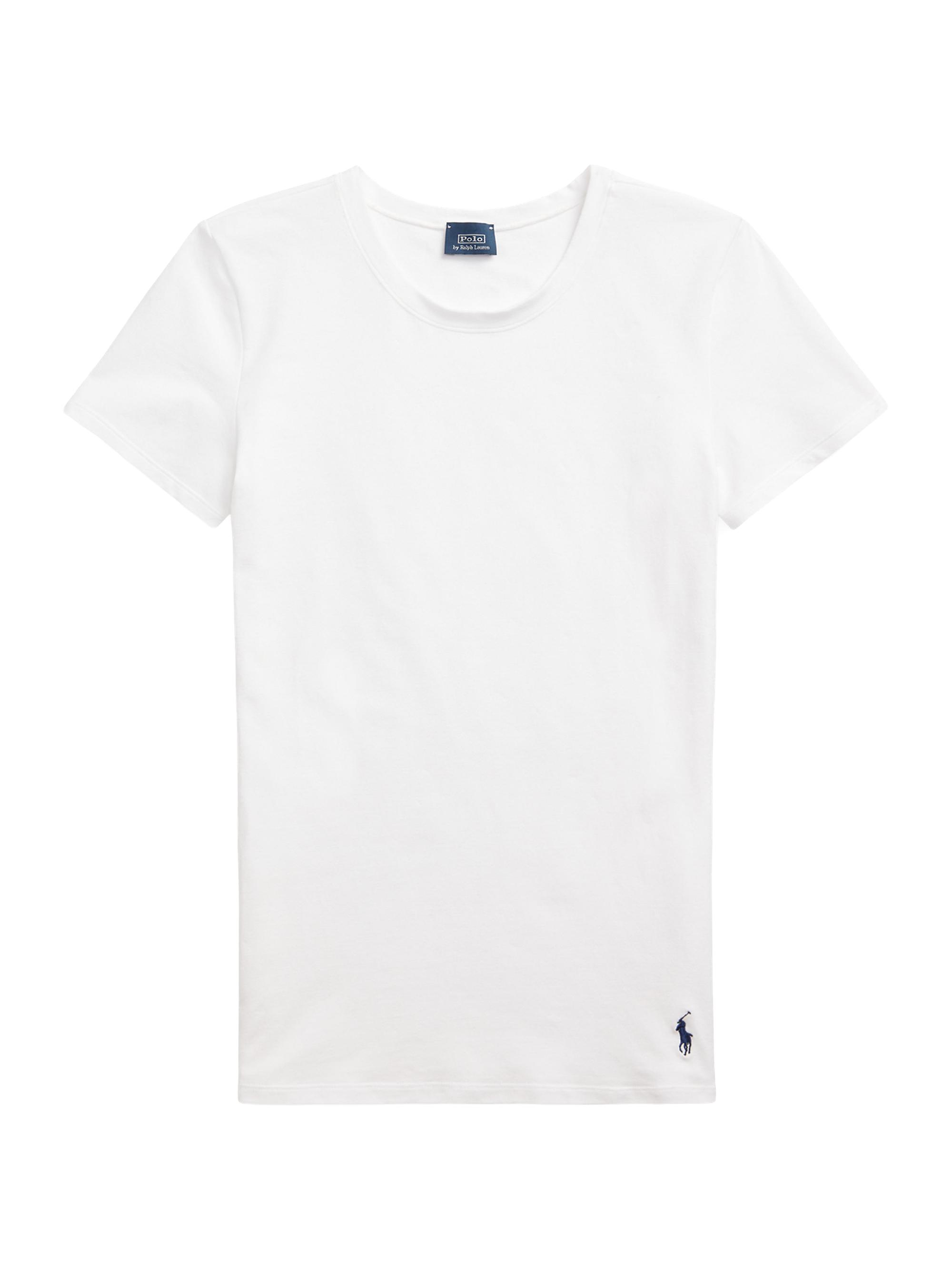 Polo Ralph Lauren Women's Stretch Cotton T-Shirt - White Cloud