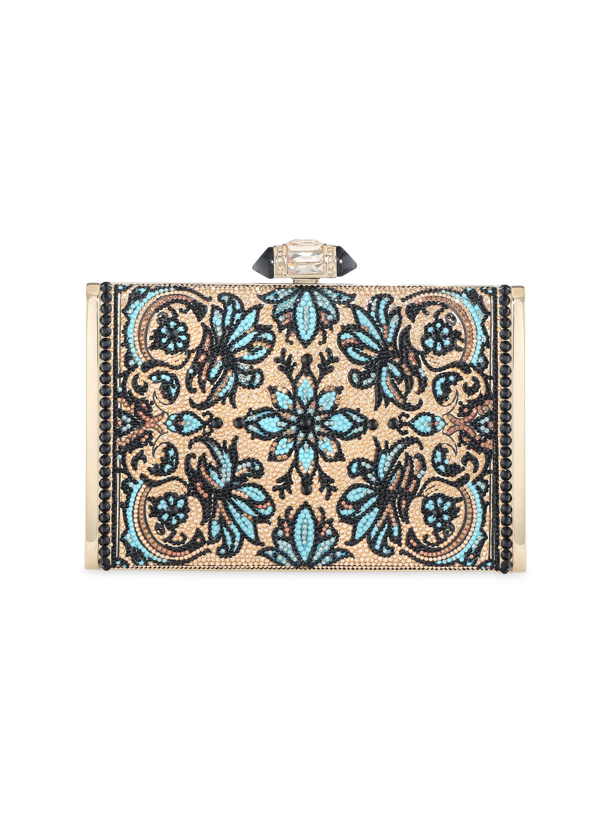 Judith Leiber Couture Women's Crystal-Embellished Convertible Clutch - Champagne Prosecco Multi