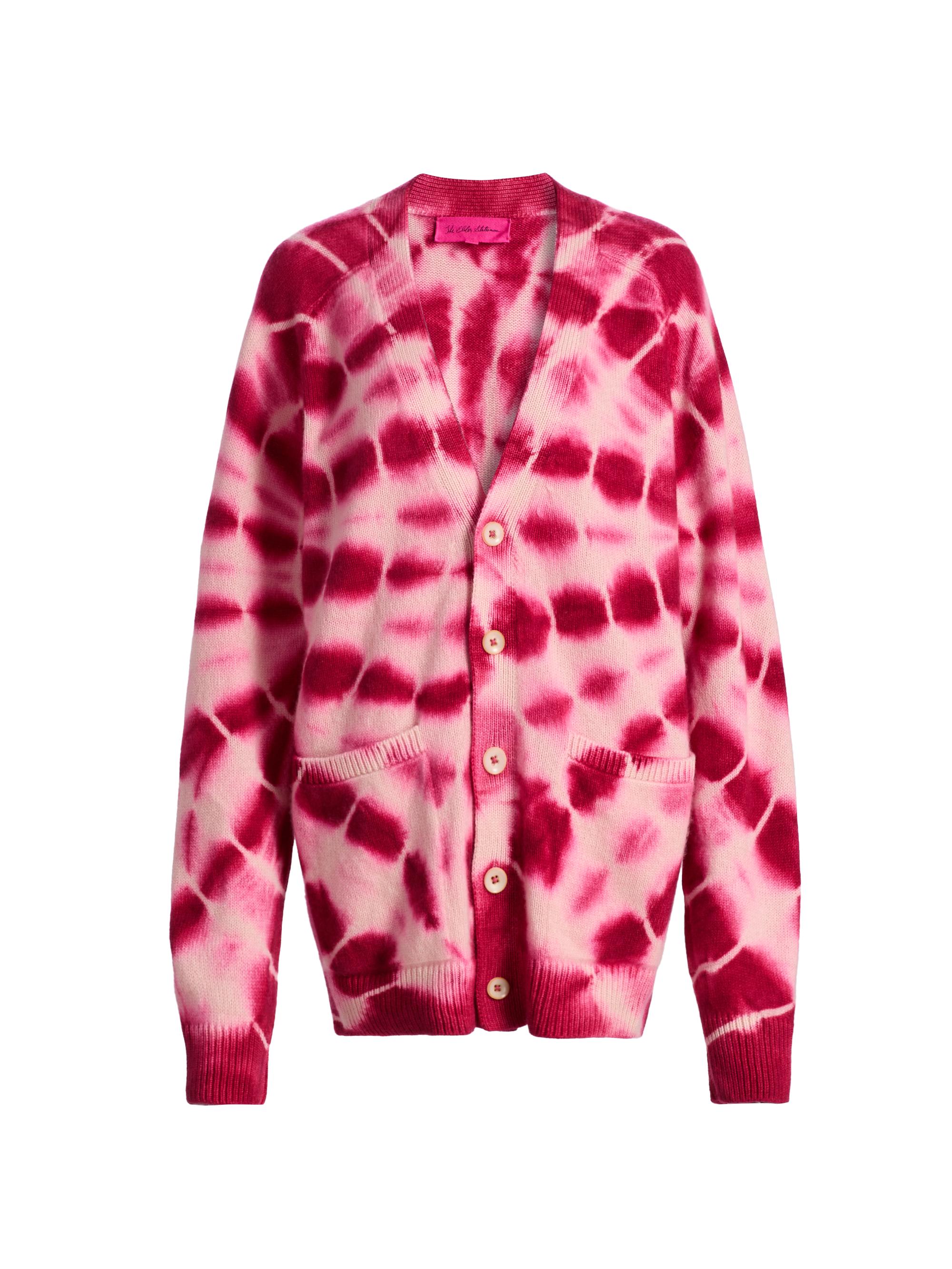 The Elder Statesman Tie-Dye Relaxed Cardigan | Saks Fifth Avenue
