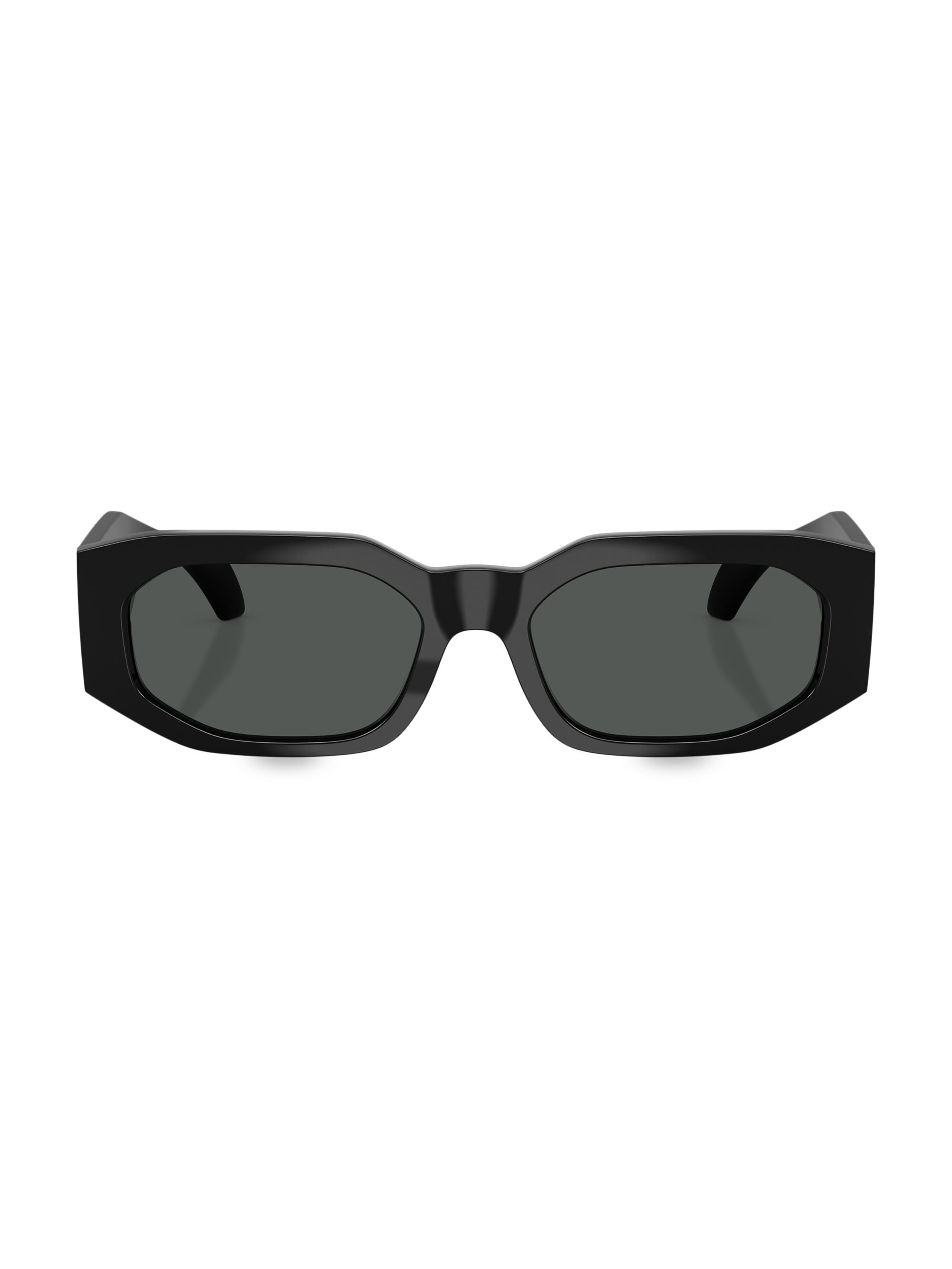 Valentino Garavani V-Cinque 53MM Rectangular Sunglasses | Saks