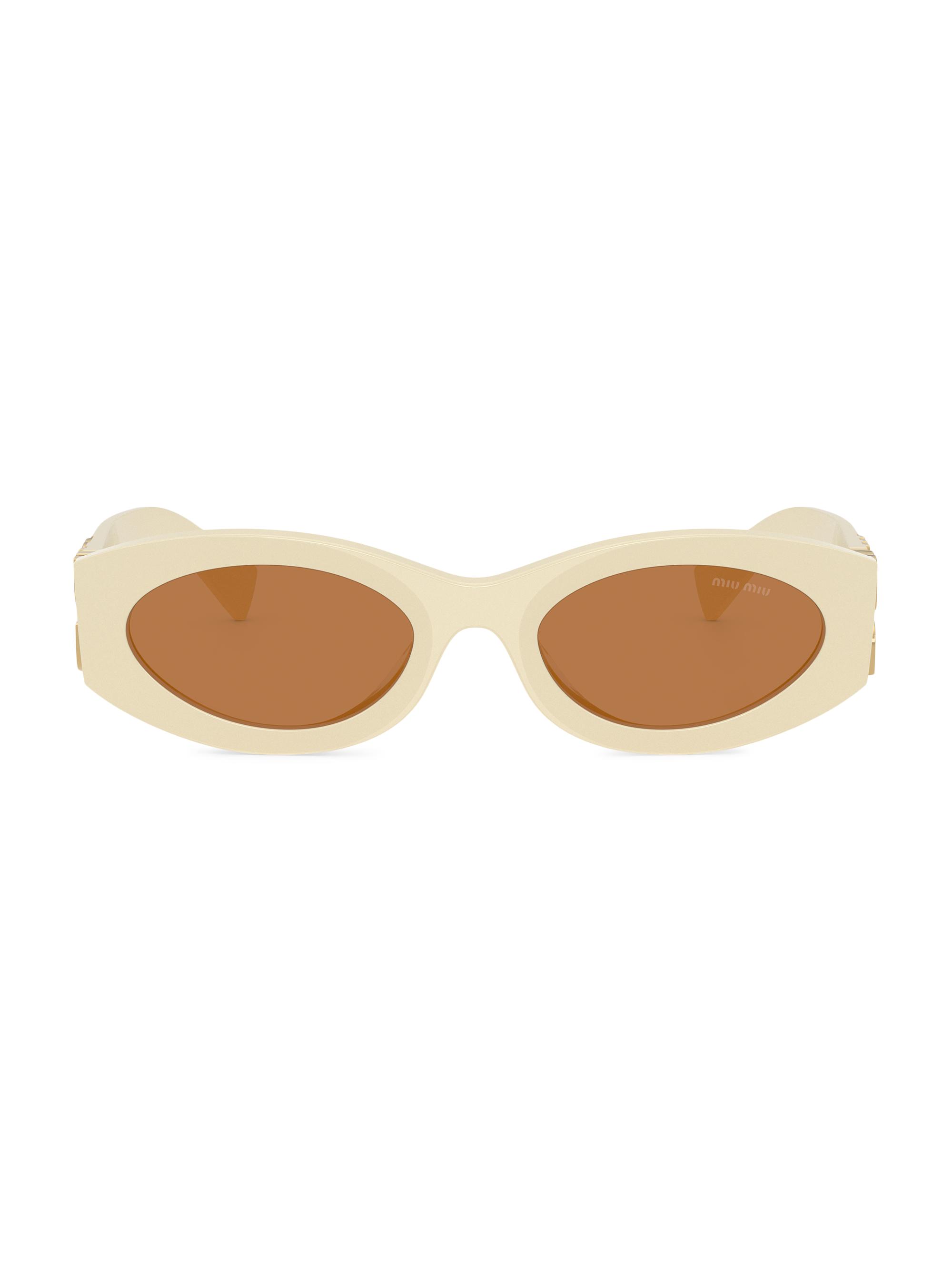 Miu Miu 66MM Aviator Sunglasses | Saks Fifth Avenue
