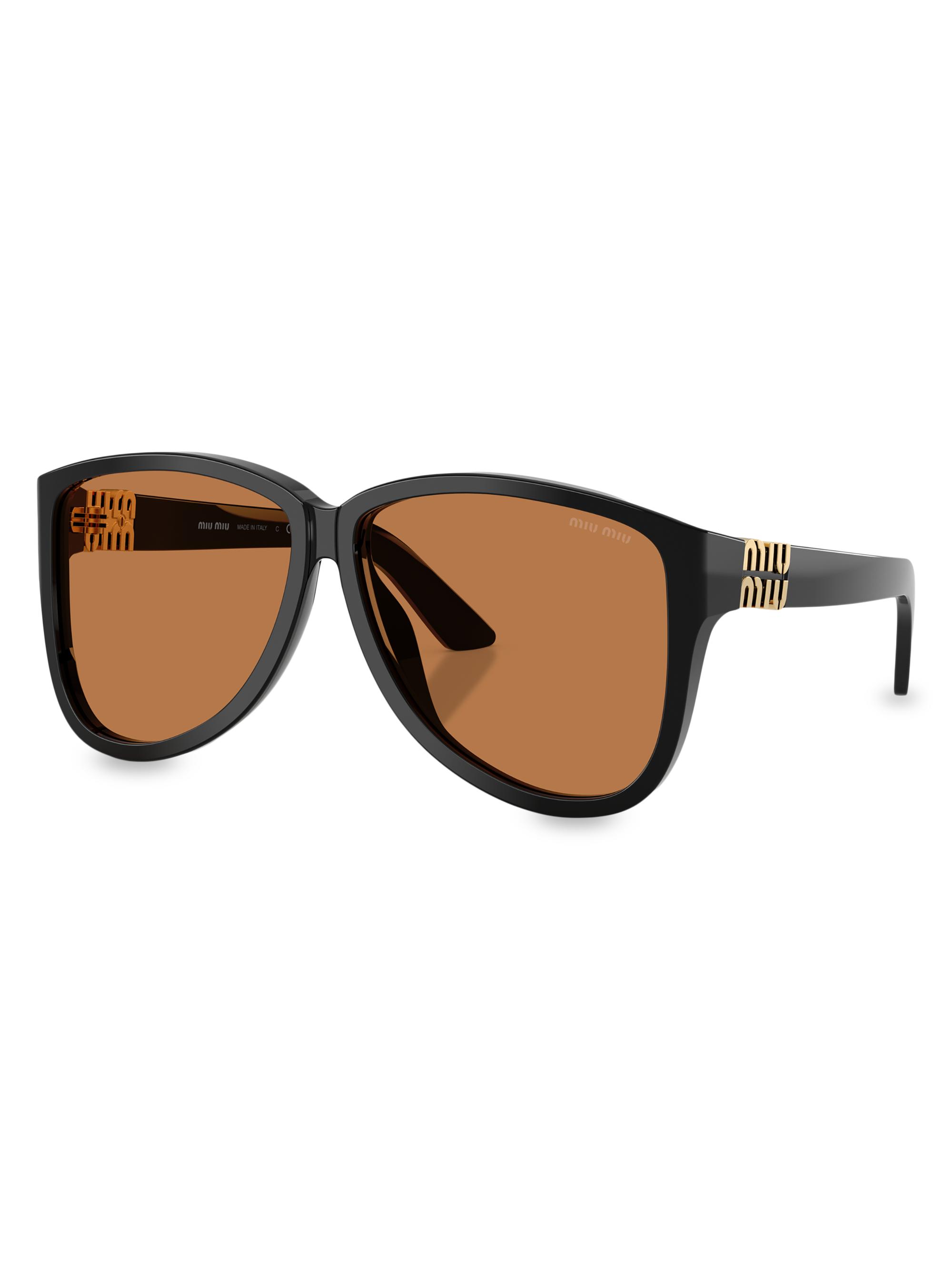 Miu Miu 61MM Oversized Sunglasses | Saks Fifth Avenue