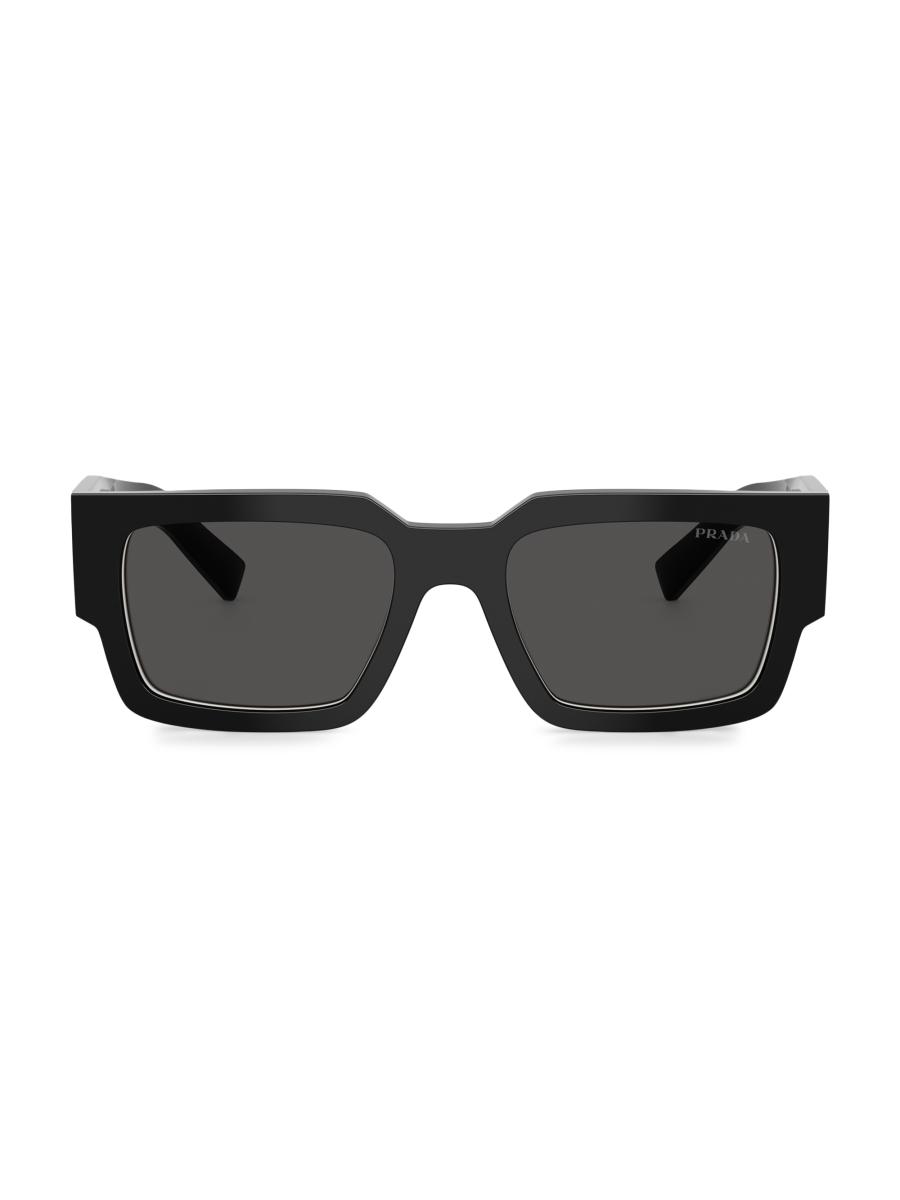 Prada 54MM Rectangular Sunglasses | Saks Fifth Avenue
