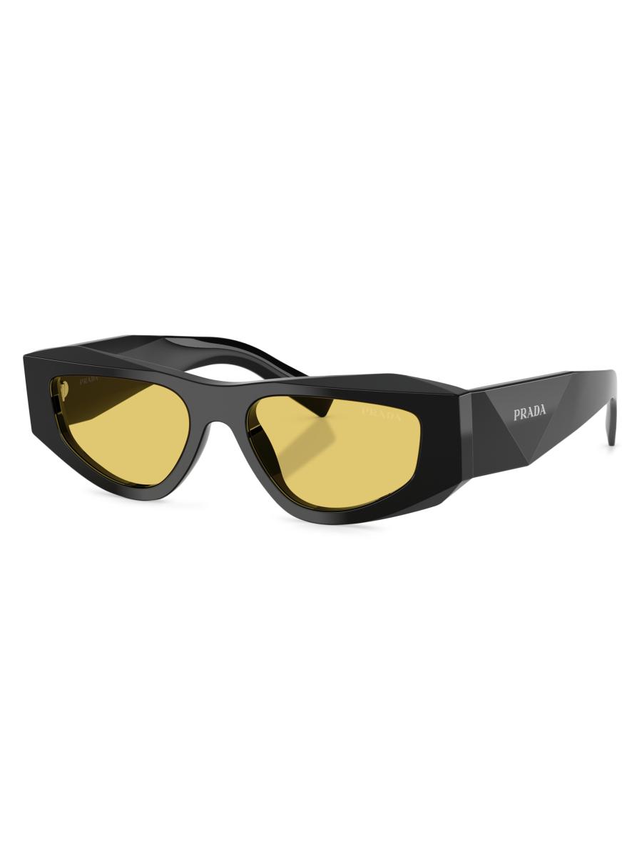Prada 52MM Rectangular Sunglasses | Saks Fifth Avenue