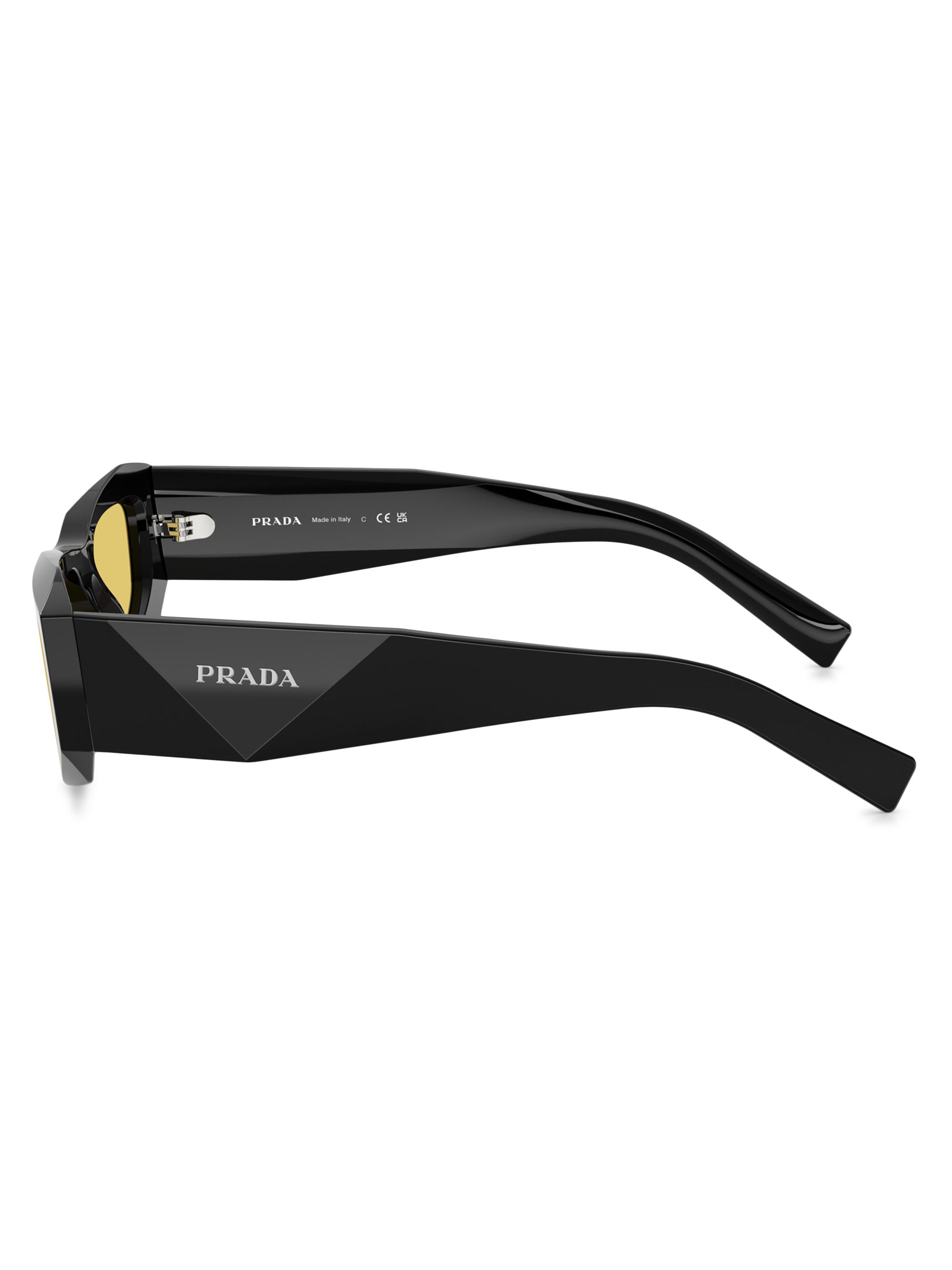 Prada 52MM Rectangular Sunglasses | Saks Fifth Avenue