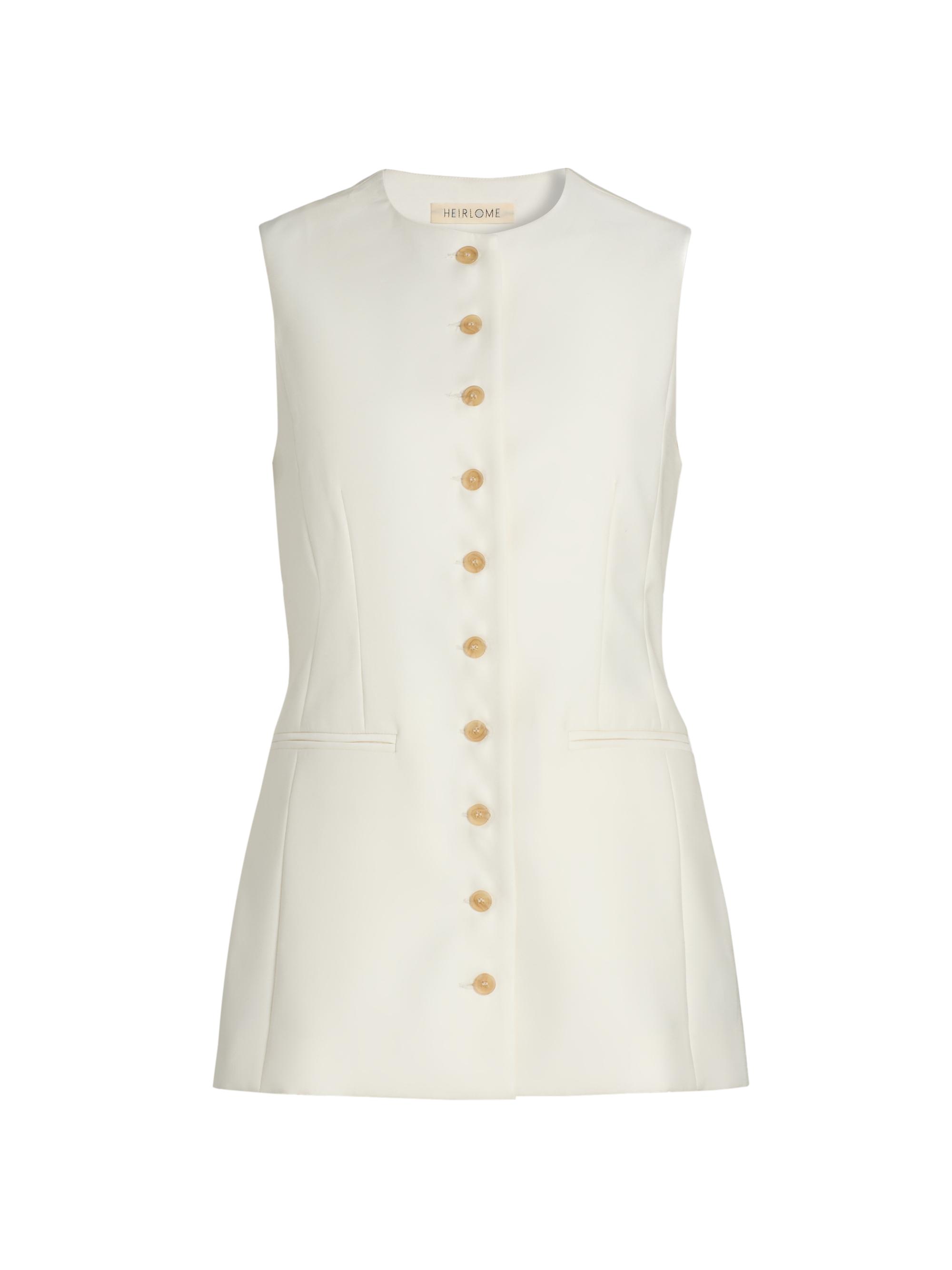 Heirlome Women's Paulina Sleeveless Wool-Silk Top -