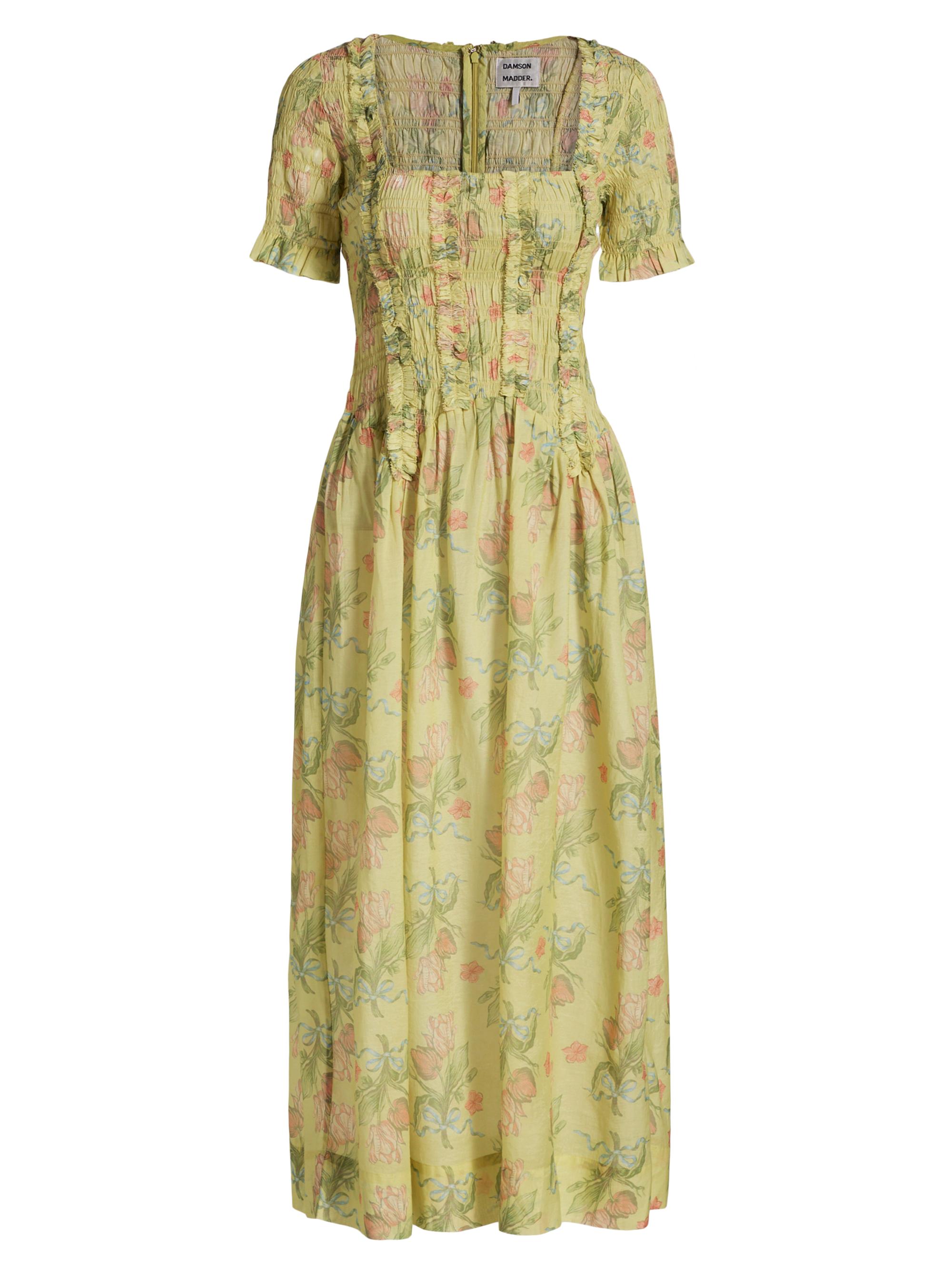 Damson Madder Raphaela Ruffle Midi-Dress | Saks Fifth Avenue