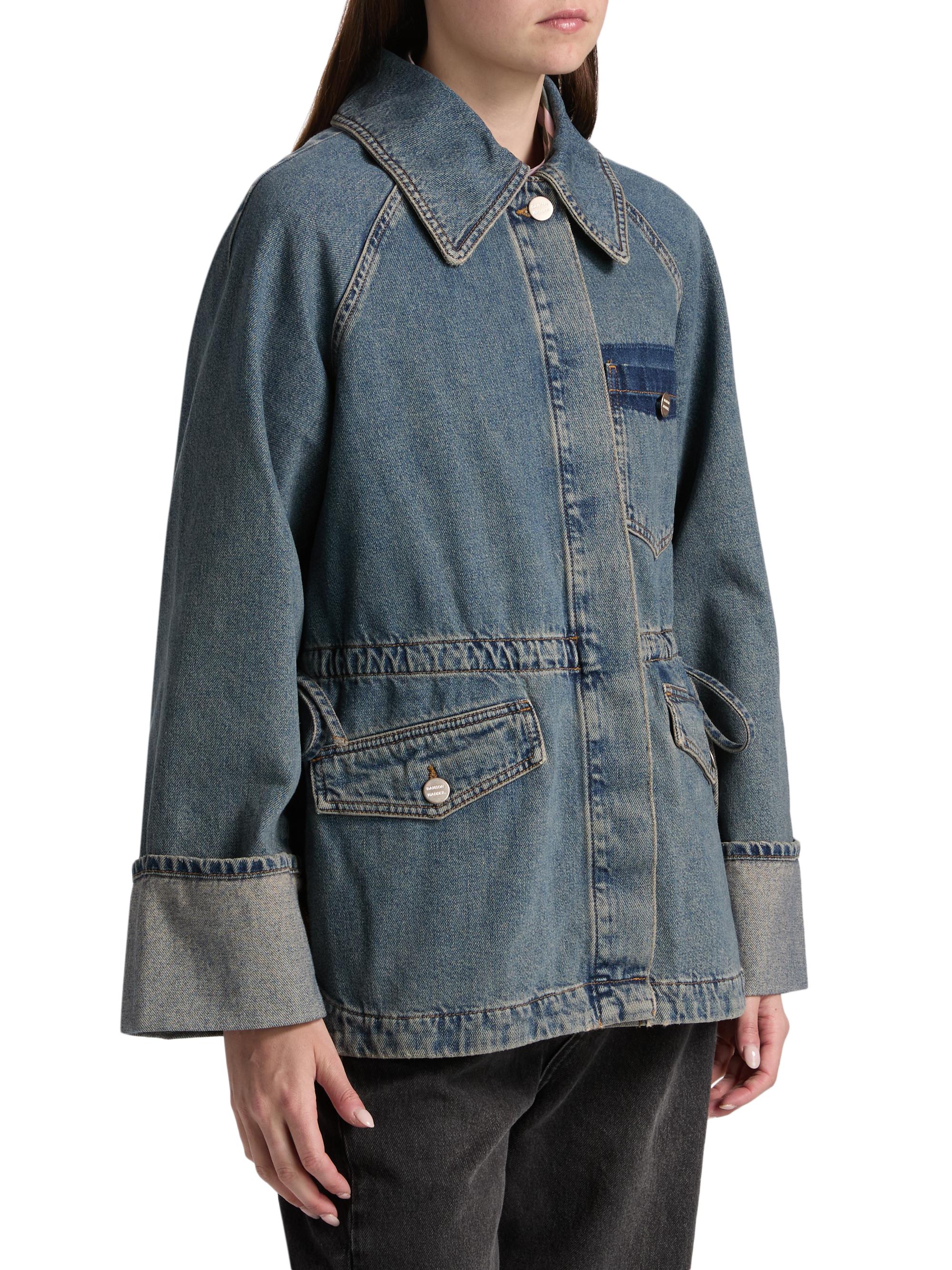 Damson Madder Emilie Denim Workwear Jacket | Saks Fifth Avenue