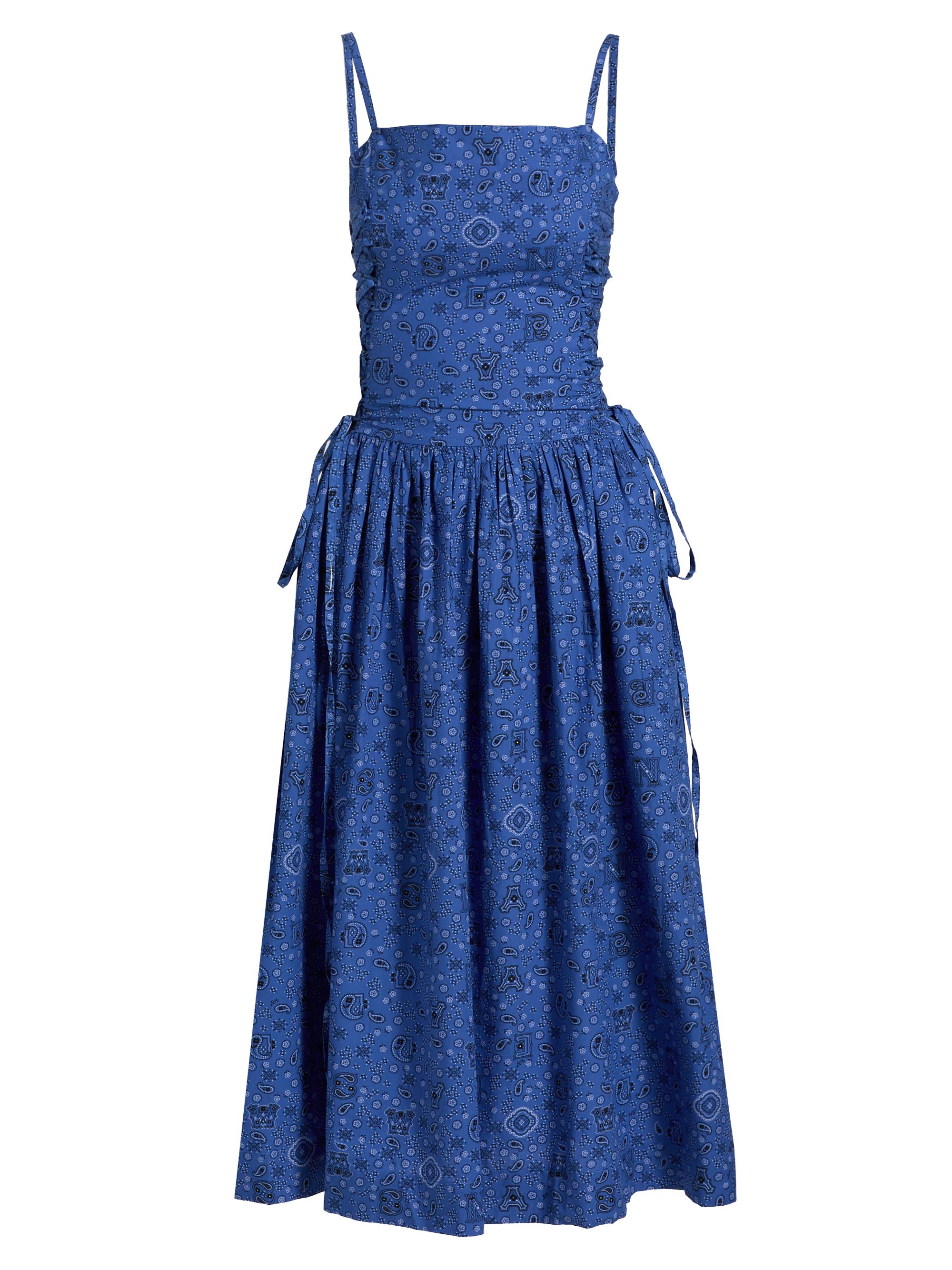 Damson Madder Lauren Strawberry Embroidered Midi-Dress | Saks