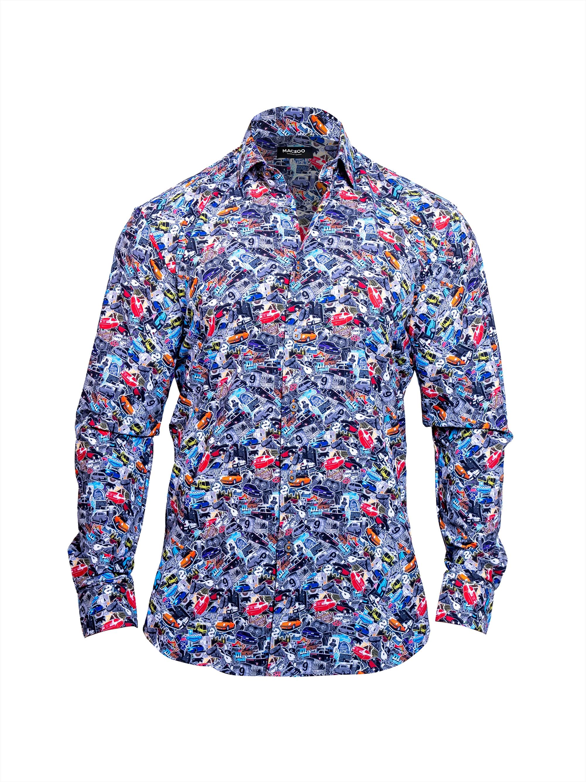 Maceoo Men's Fibonacci Resistance Shirt - Multicolored