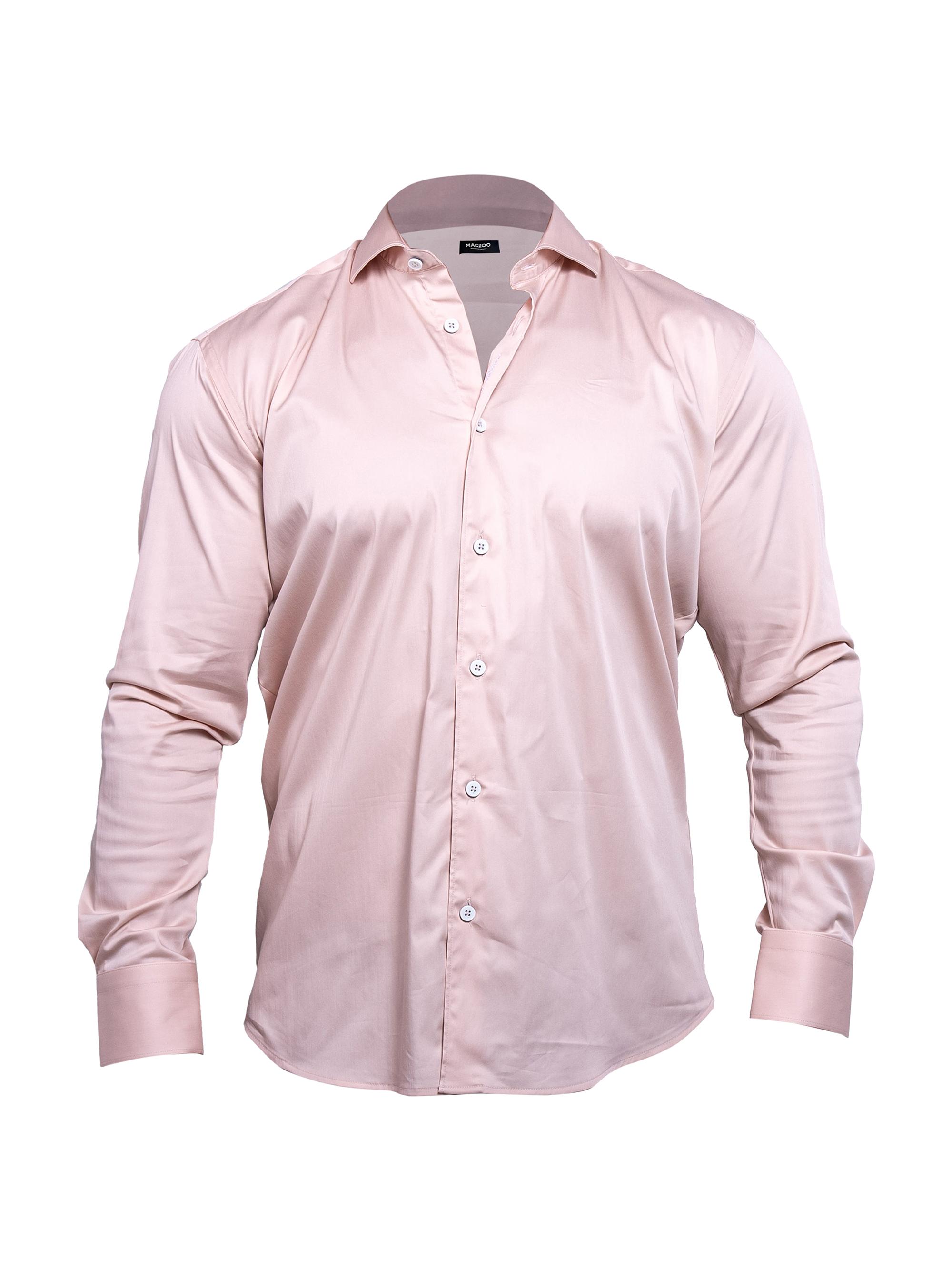 Maceoo Men's Einstein Aristocrat Luxe Stretch Shirt - Pink