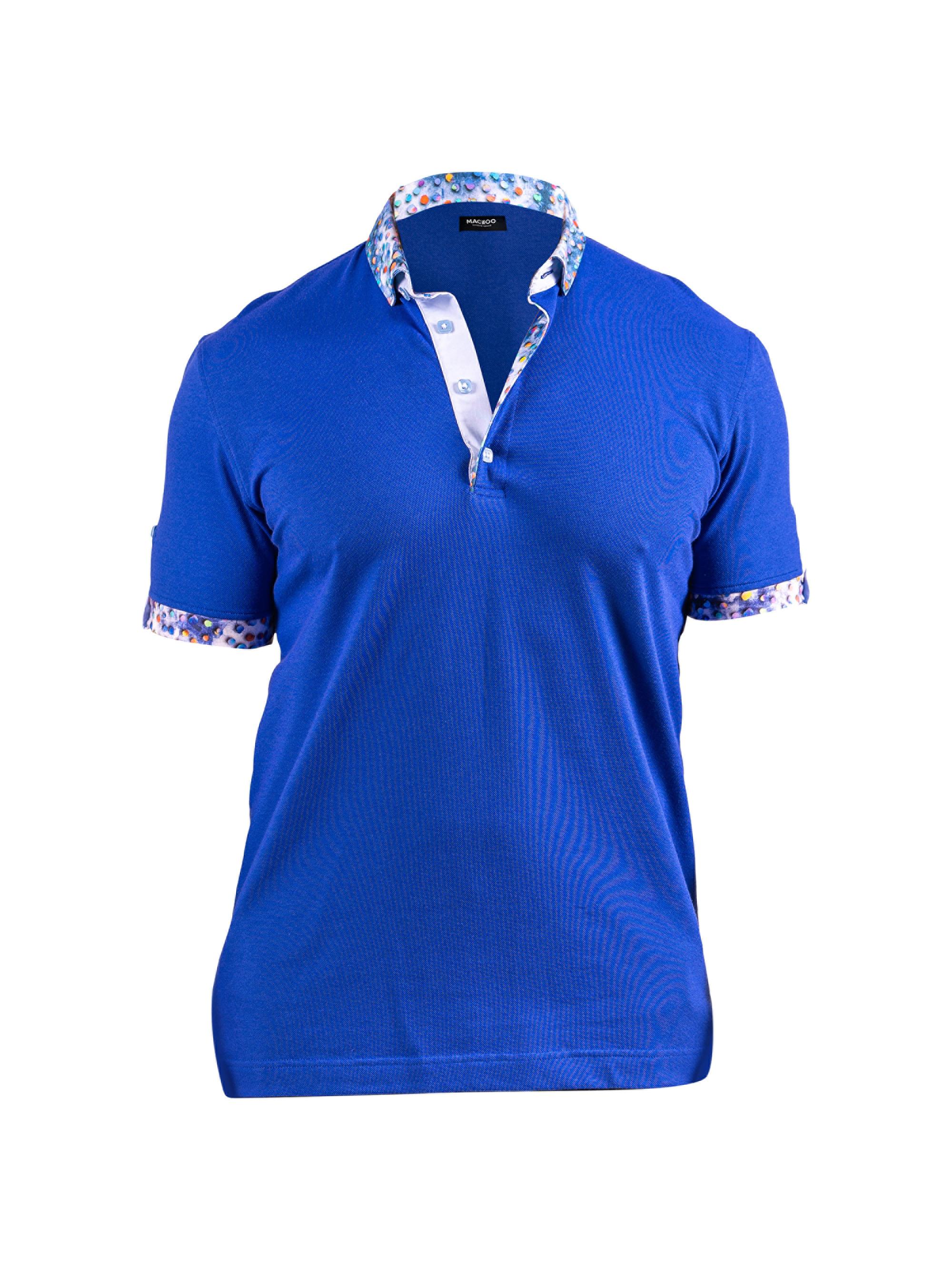Maceoo Men's Polo Shirt - Blue