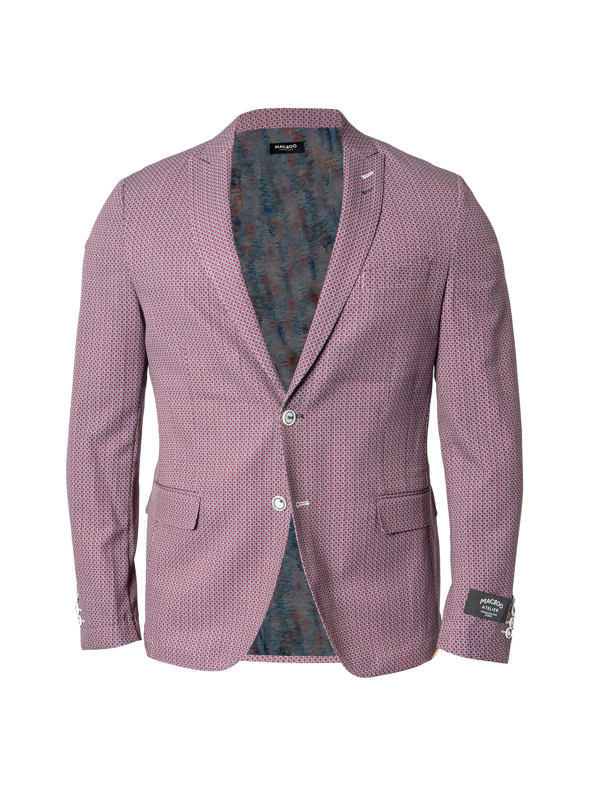 Maceoo Men's Unconstructed French Blazer - Red