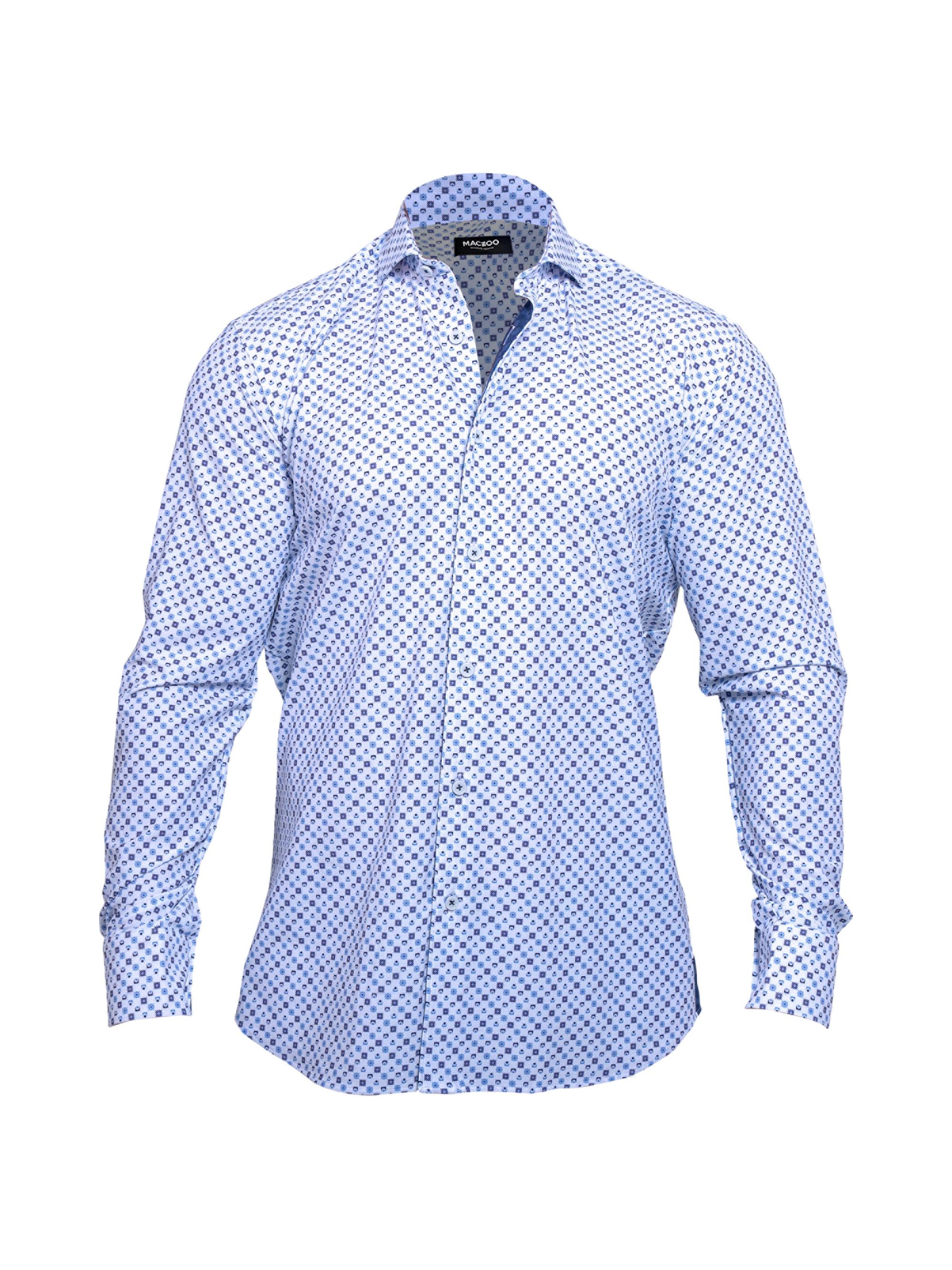 Maceoo Men's Einstein Resistance Shirt - Blue