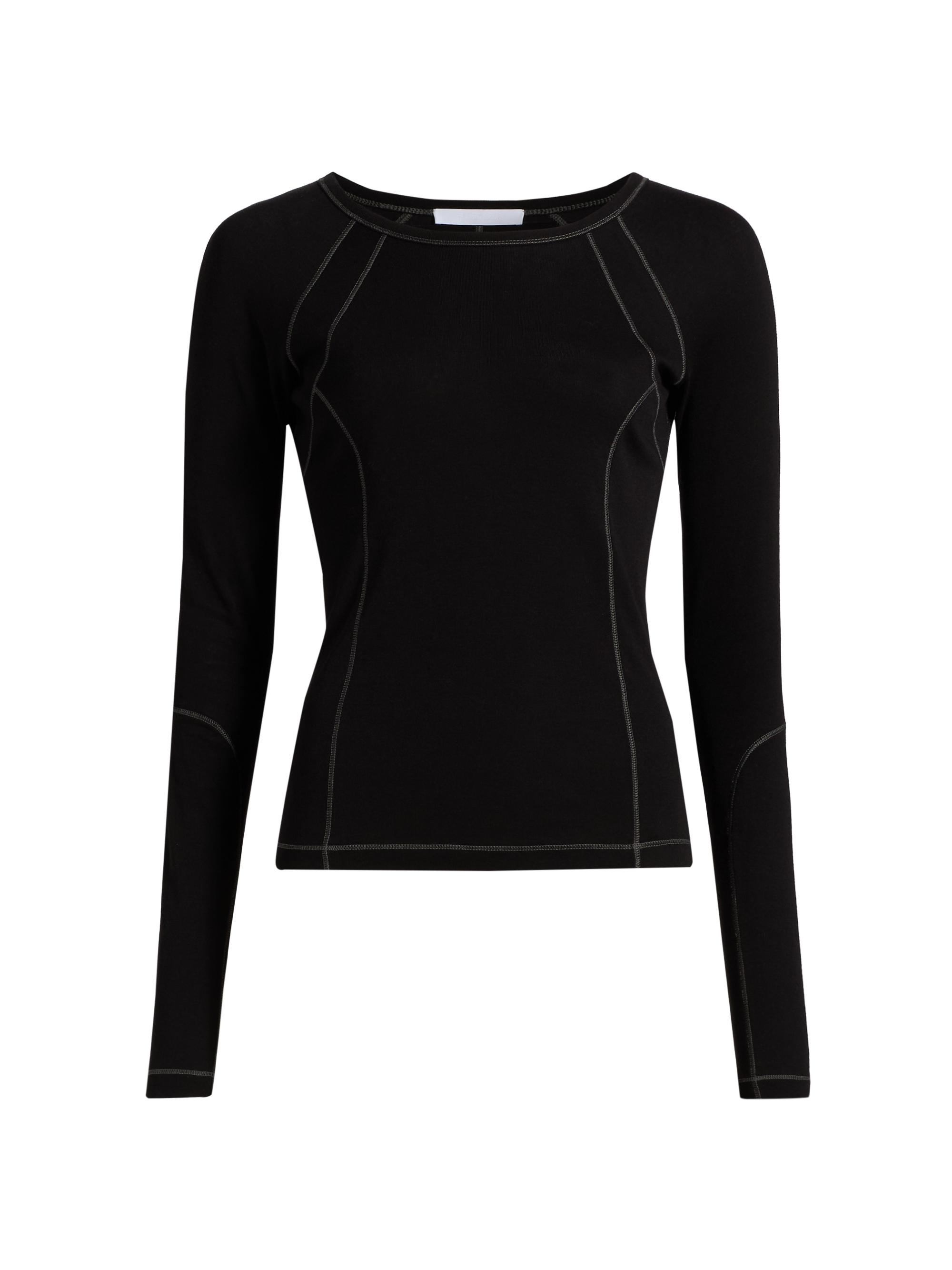 Marine Serre Regenerated Jersey Crescent Top | Saks Fifth Avenue