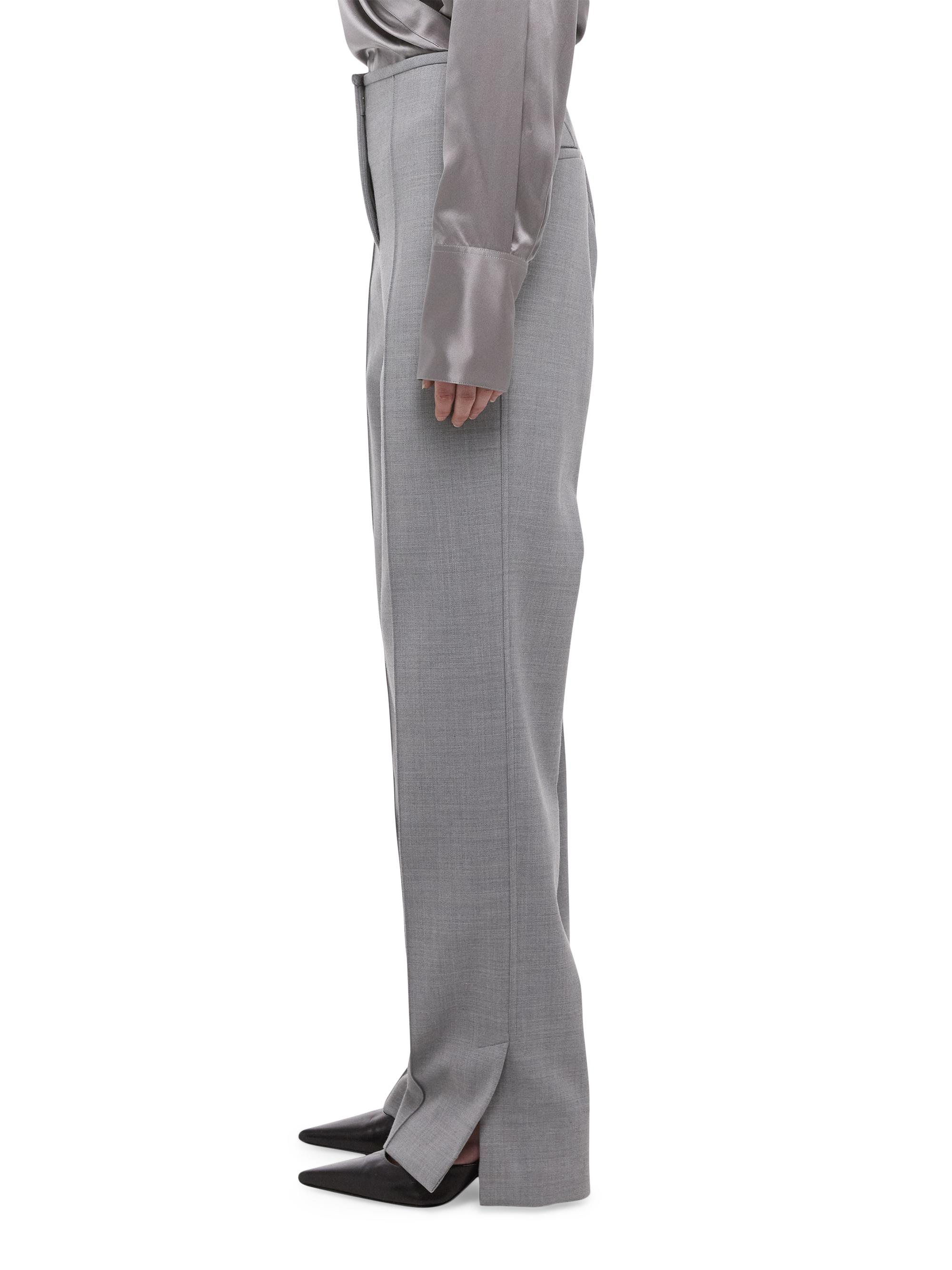 Helmut Lang Low-Rise Pintuck Trousers | Saks Fifth Avenue