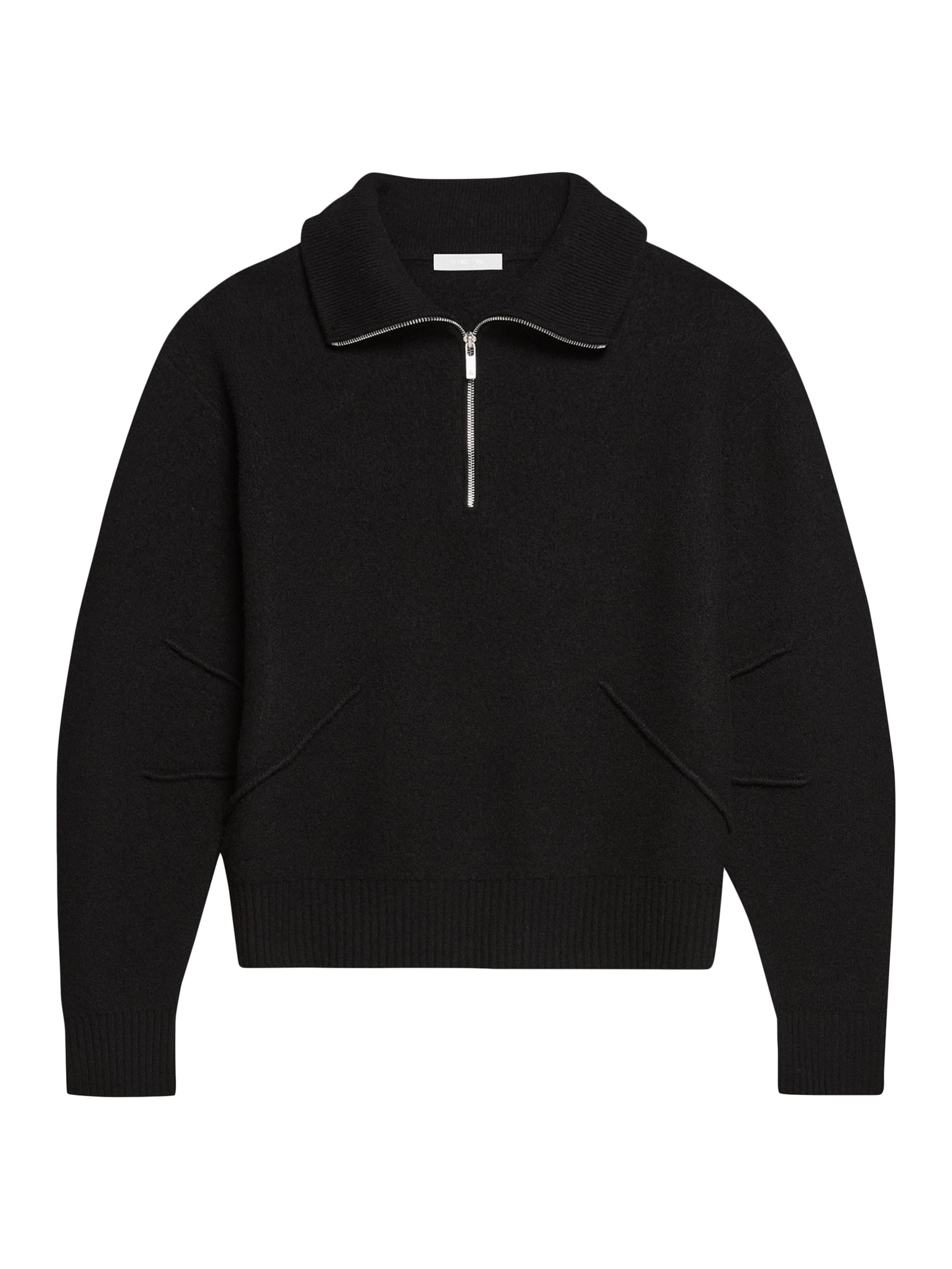 Helmut Lang Apex Wool-Blend Zip-Up Cardigan | Saks Fifth Avenue
