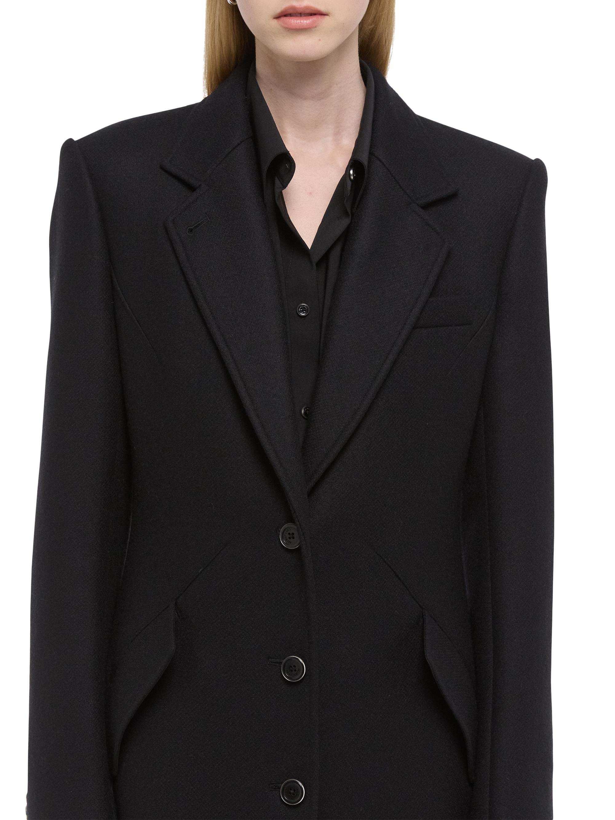 Helmut Lang Relaxed Fit Wool Blend Coat | Saks Fifth Avenue