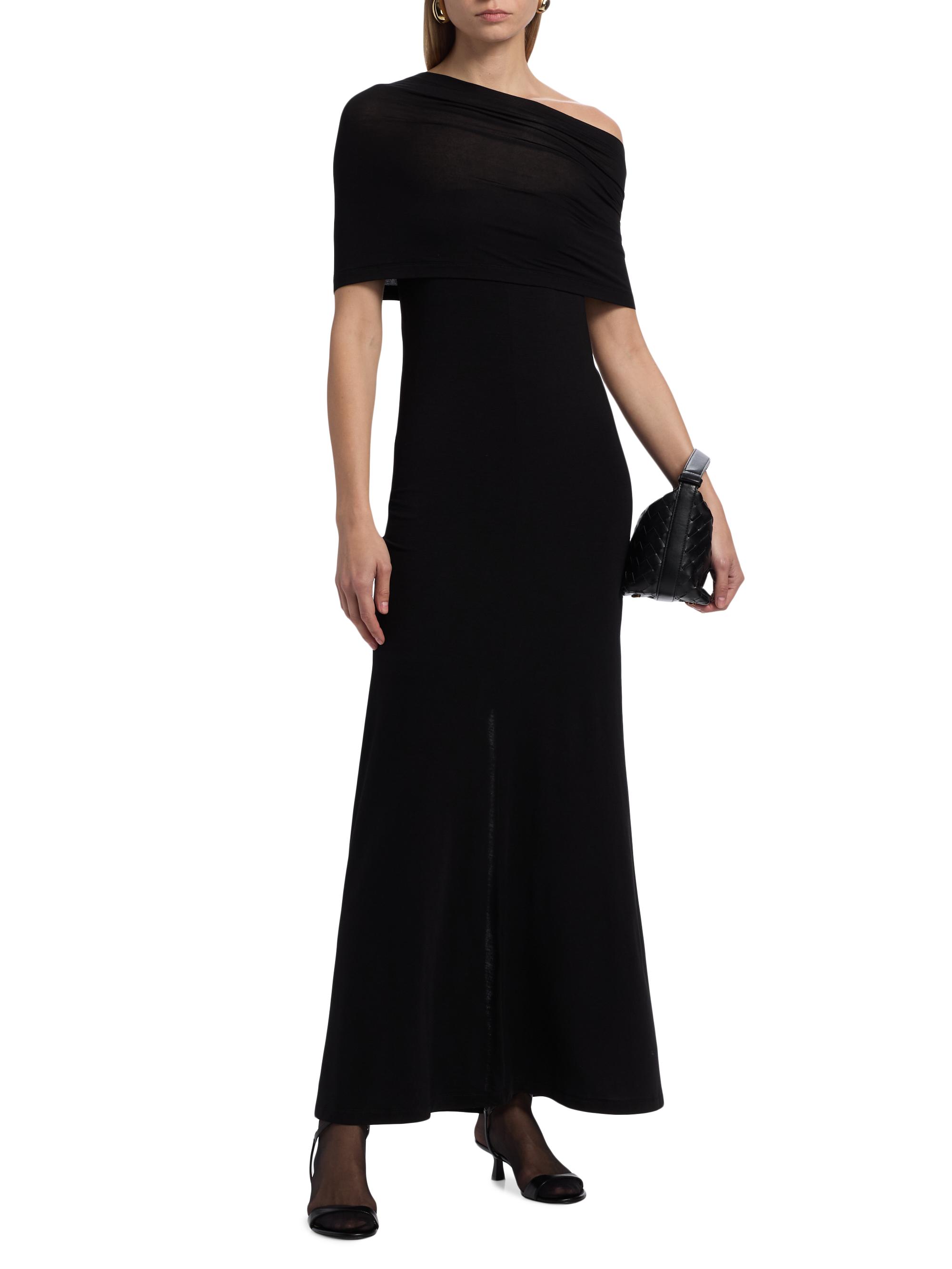 Helmut Lang Sash One-Shoulder Maxi Dress | Saks Fifth Avenue