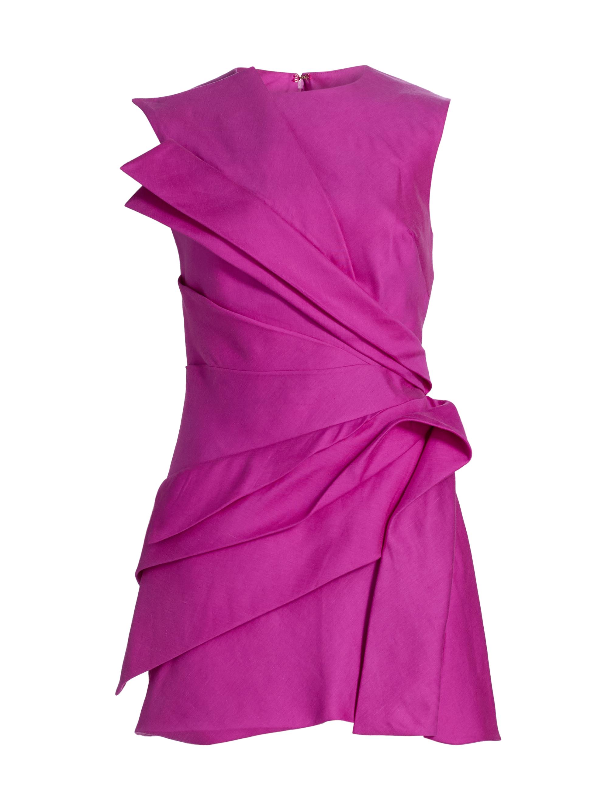 Acler Bilston Cotton-Blend Minidress | Saks Fifth Avenue