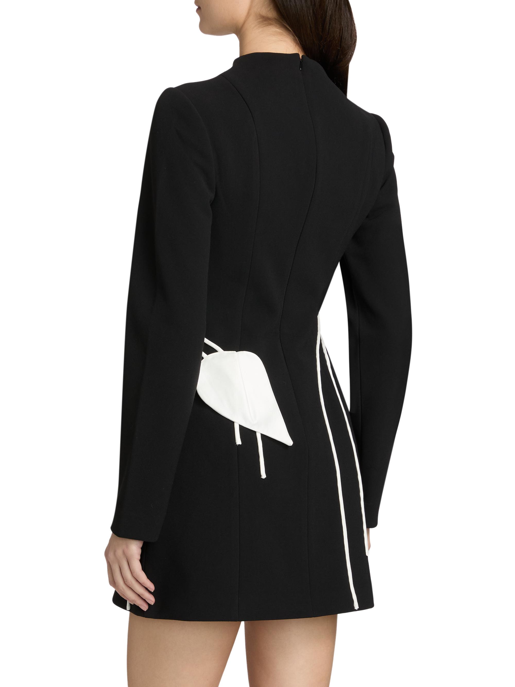 acler kadence long-sleeve floral appliqu dress Acler Kadence Long Sleeve Floral Appliqu Dress