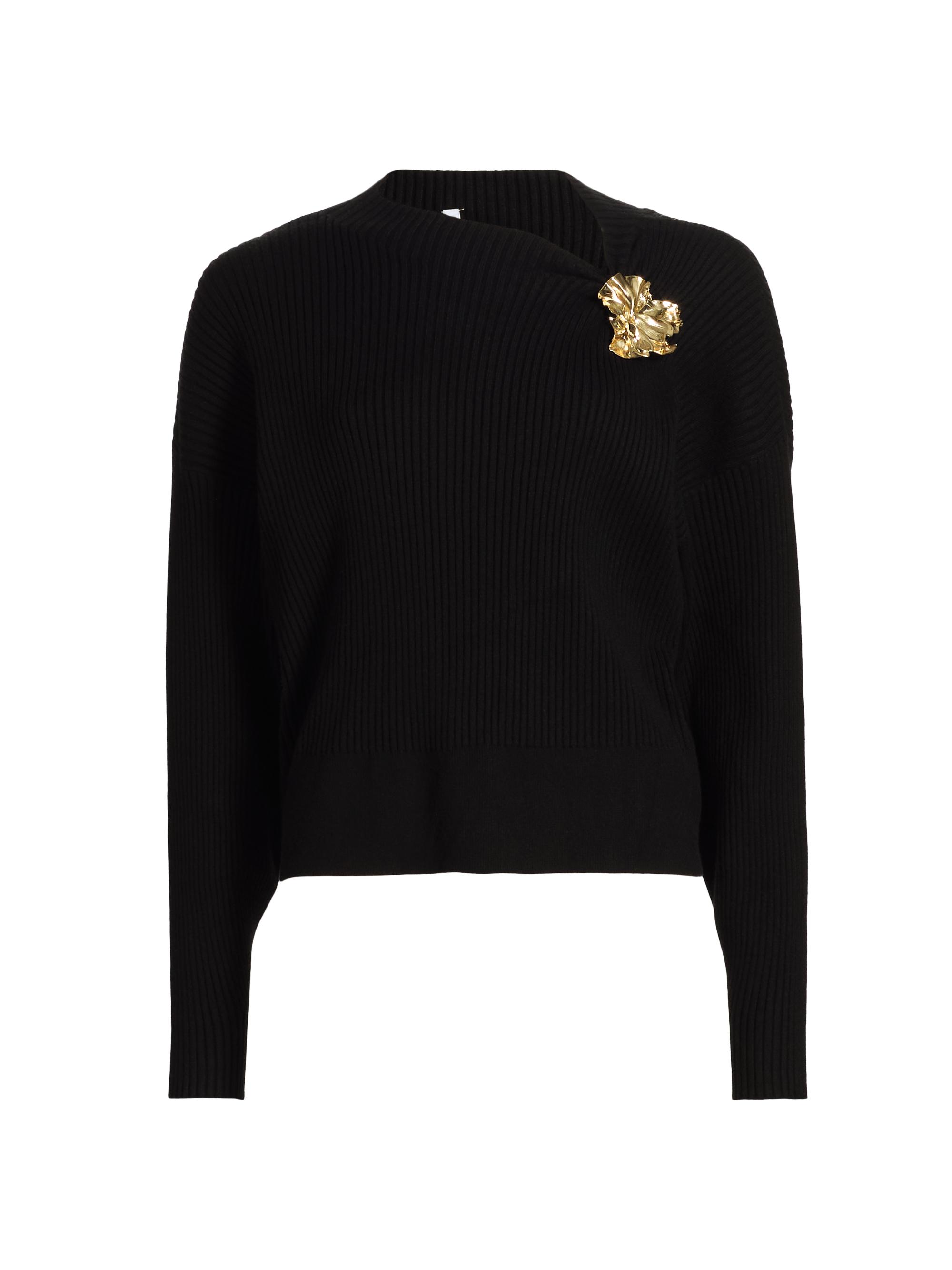 Tory Burch Cashmere Logo Sweater | Saks Fifth Avenue
