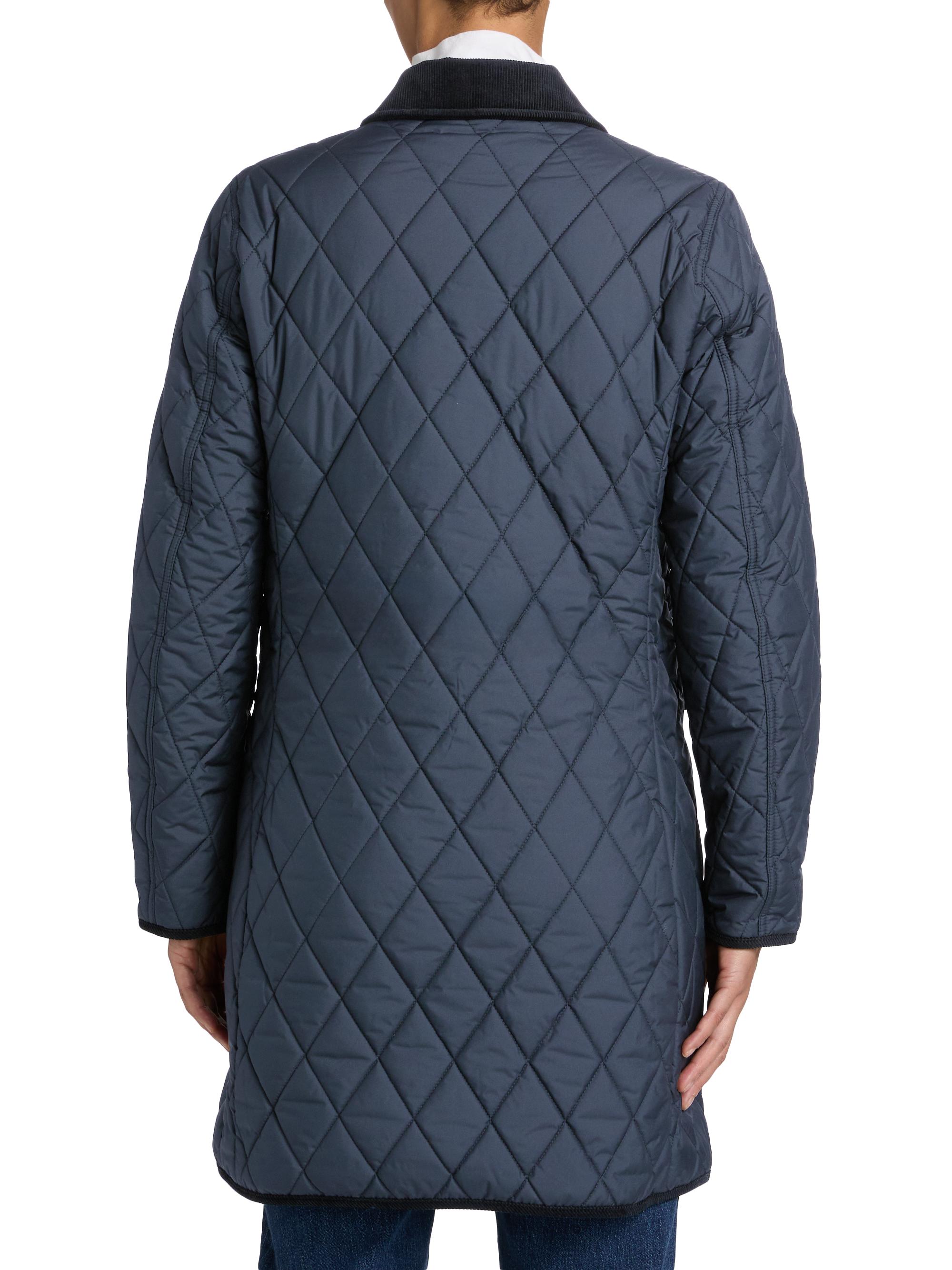 Polo Ralph Lauren Matte Diamond-Quilted Barn Jacket | Saks Fifth
