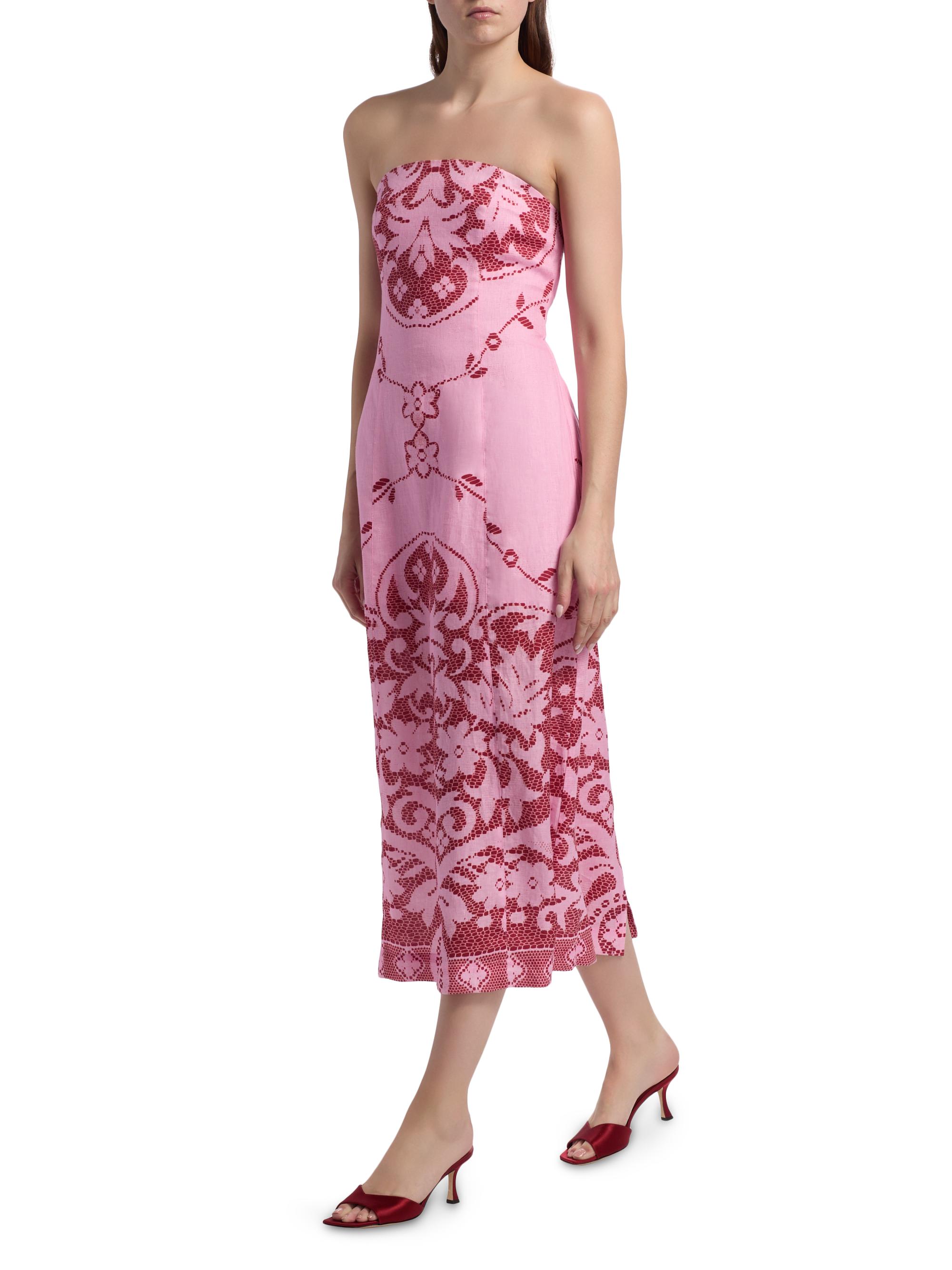 slim fit dress slacks With Harper Lu Bloom Dress  Rent with Iz