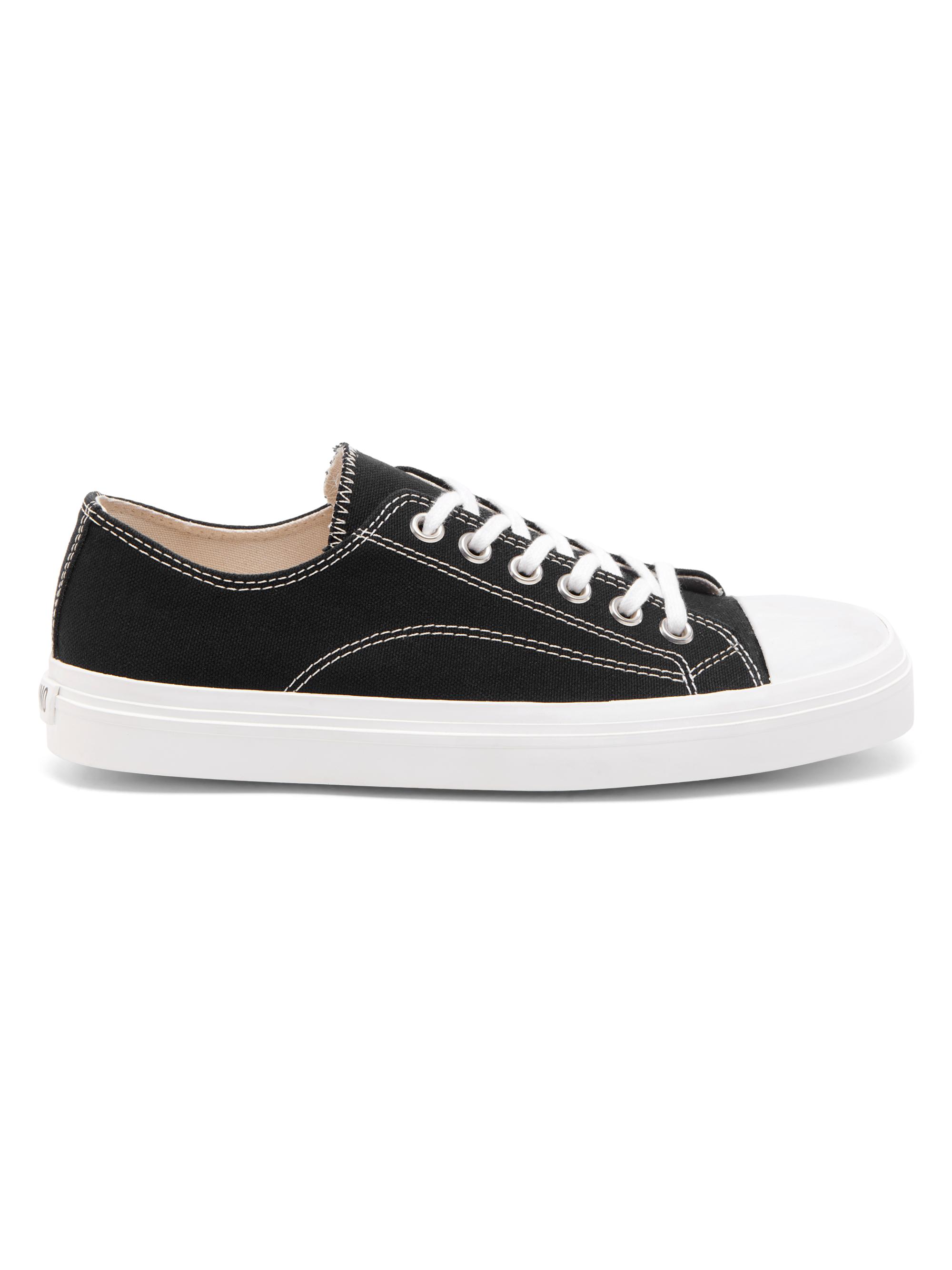 Burberry Jack Check Denim Low-Top Sneakers | Saks Fifth Avenue