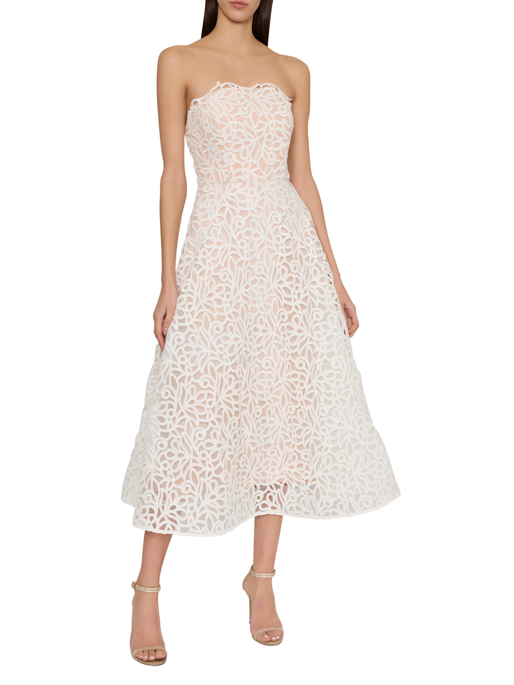 Milly Petunia Curled Lace Gown | Saks Fifth Avenue