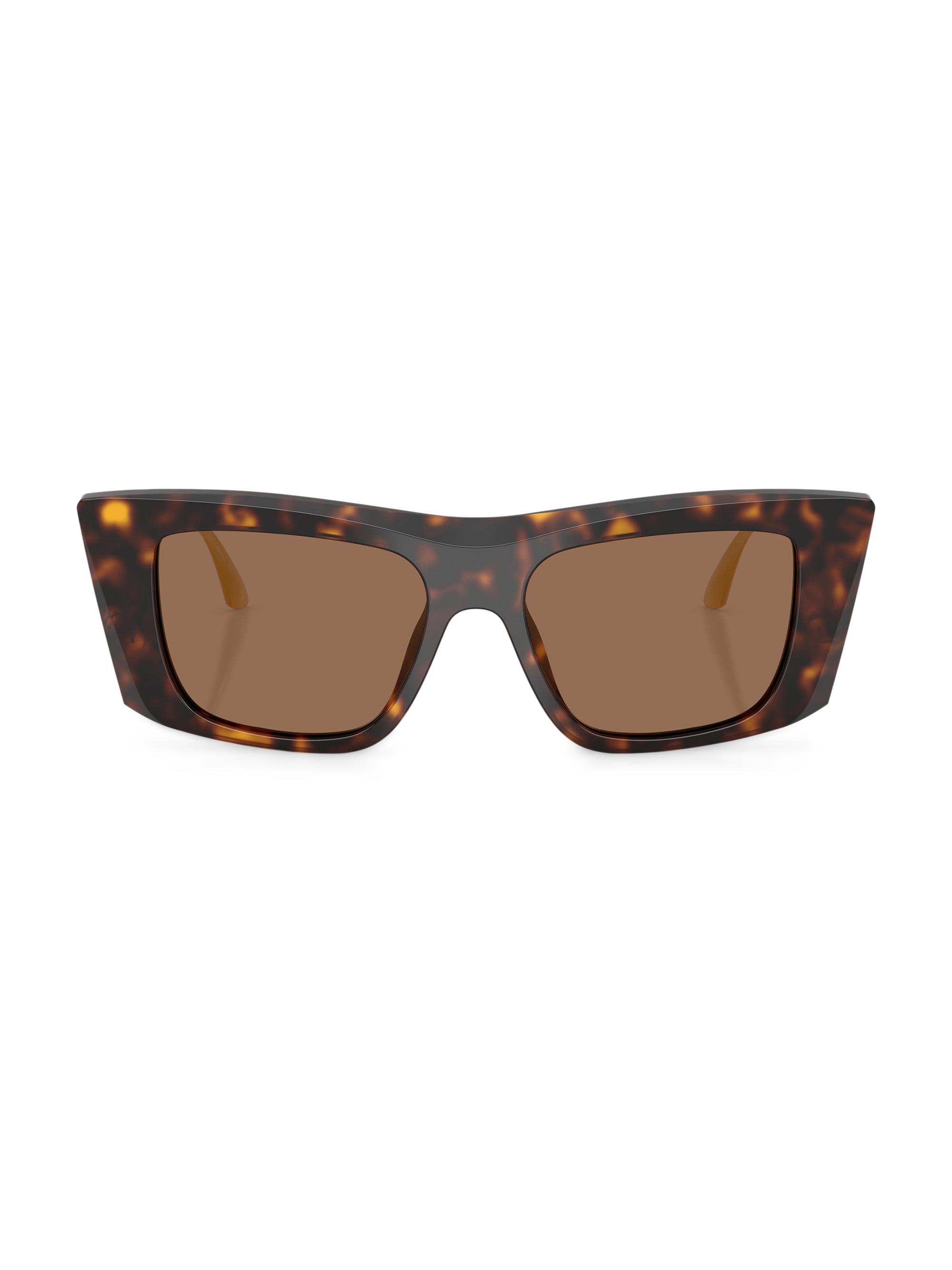 Dolce & Gabbana Women's DG4510 51MM Cat-Eye Sunglasses - Gold Brown Tortoise