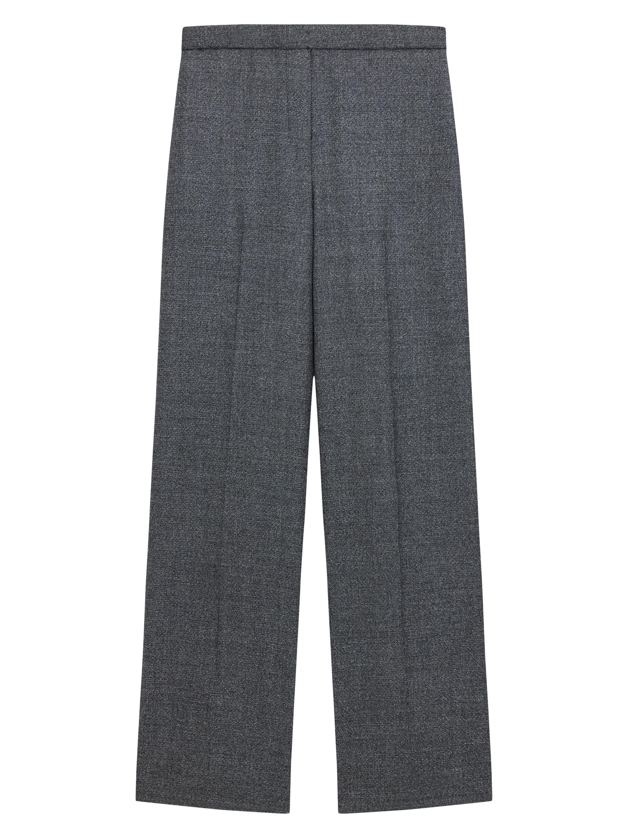 Theory Women's Virgin Wool Wide-Leg Pants - Pepper Multi