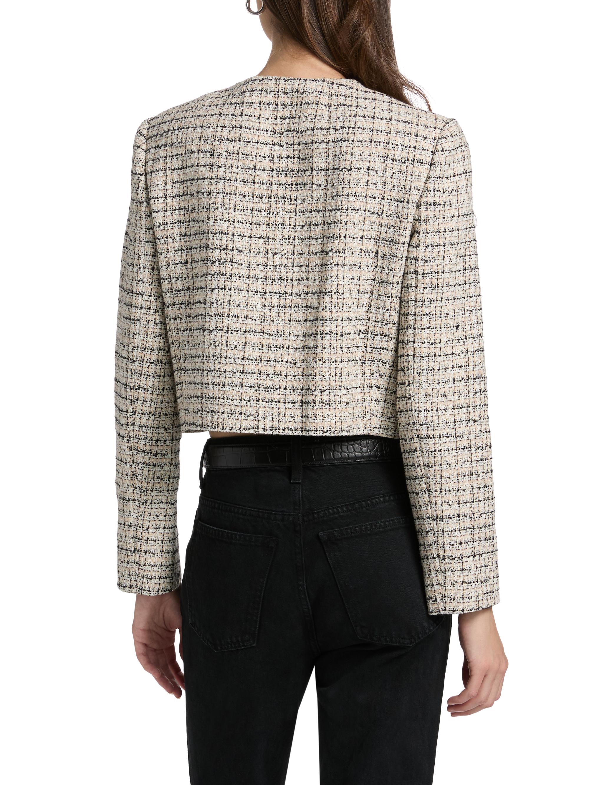 Theory Pocket Cardigan Tweed Jacket | Saks Fifth Avenue