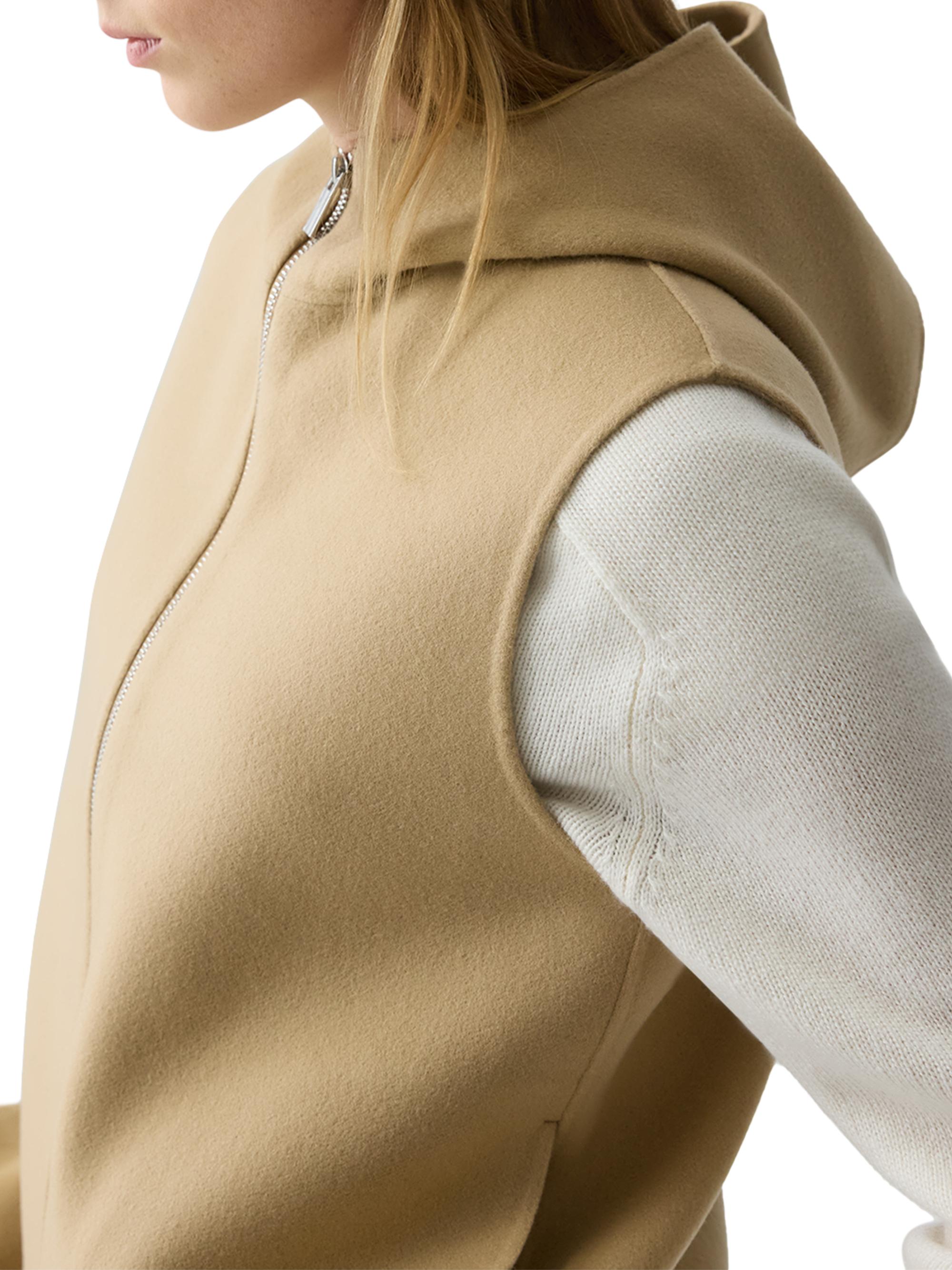 Theory High Collared Wool & Cashmere Vest | Saks Fifth Avenue