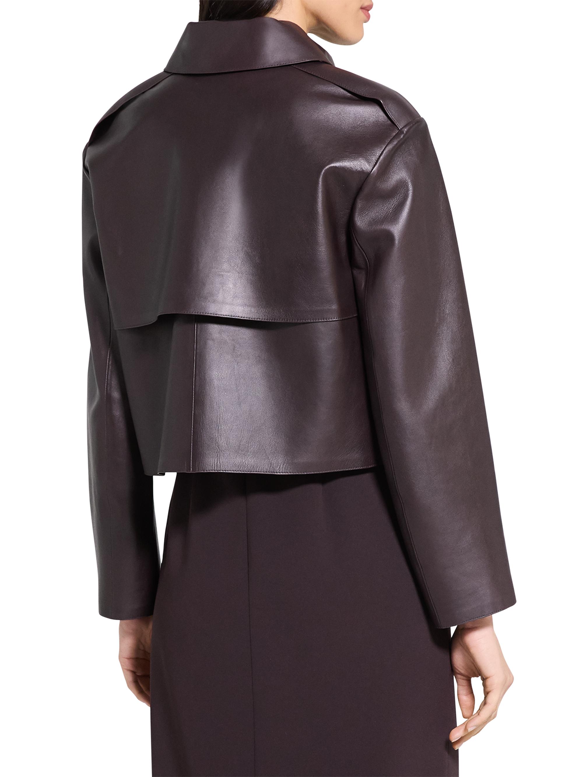 未使用タグ＊Theory CROP CREW JKT 　ブラック　S Theory [セオリー] 公式通販サイト